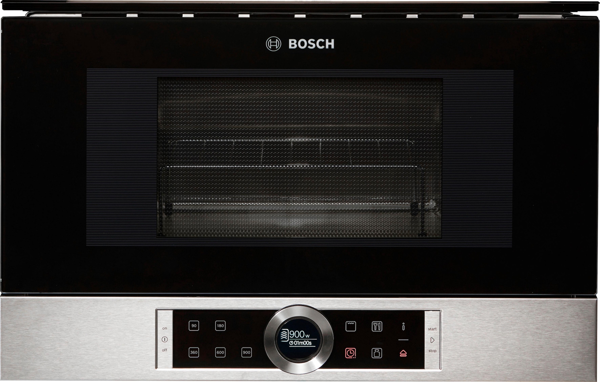 BOSCH Einbau Mikrowelle BEL634GS1 Grill Mikrowelle 1260 W