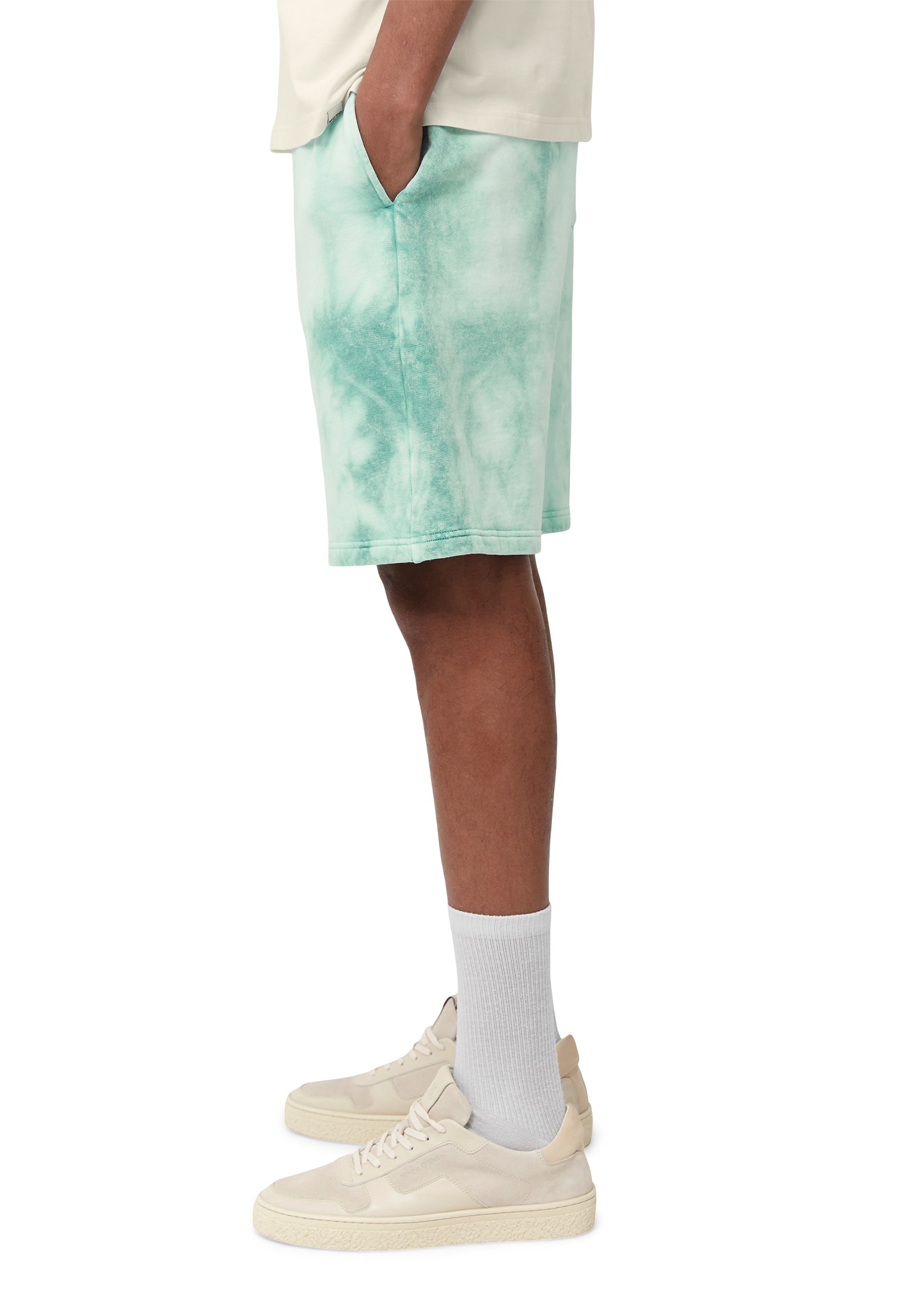 3. Bild von Marc O'Polo DENIM Shorts »mit Batik-Muster«