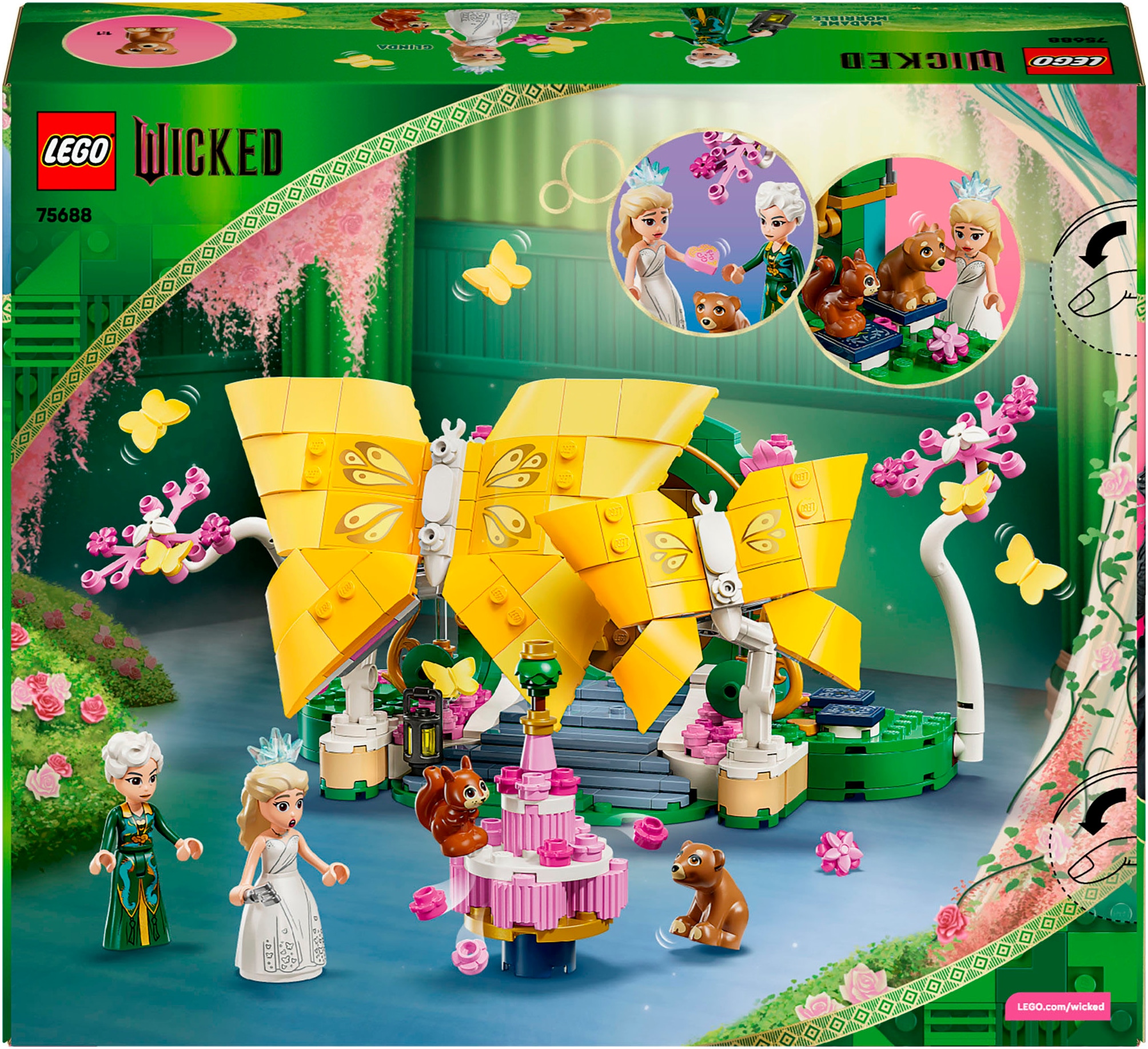 LEGO® Konstruktionsspielsteine »Glindas Hochzeitstag (75688), LEGO Wicked« Made in Europe