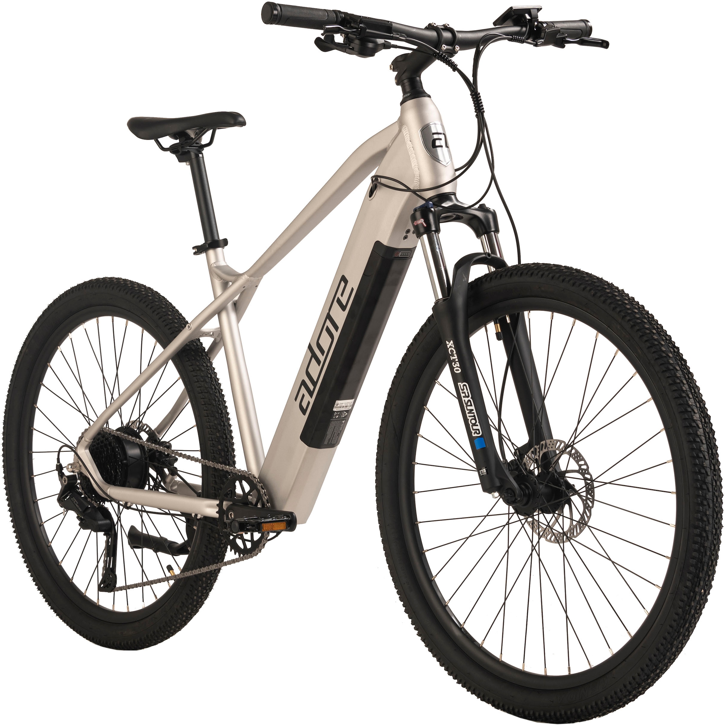 Adore »GV-650« 9 Gang Shimano Cues Schaltwerk Kettenschaltung Heckmotor 250 W Pedelec, Elektrofahrrad für Damen u. Herren, MTB