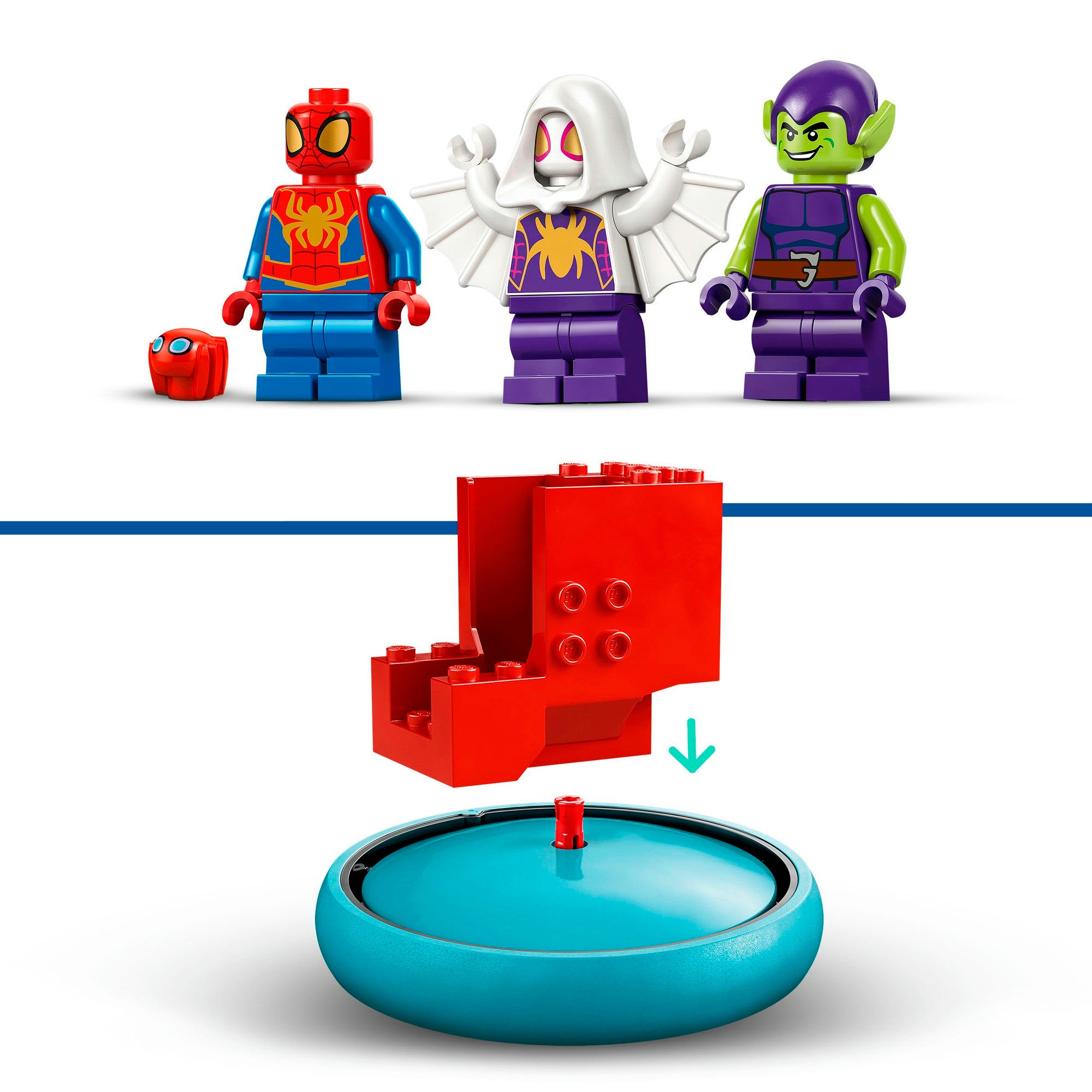 LEGO® Konstruktionsspielsteine »Spidey vs. Green Goblin (10793), LEGO® Spidey«, (84 St.), Made in Europe