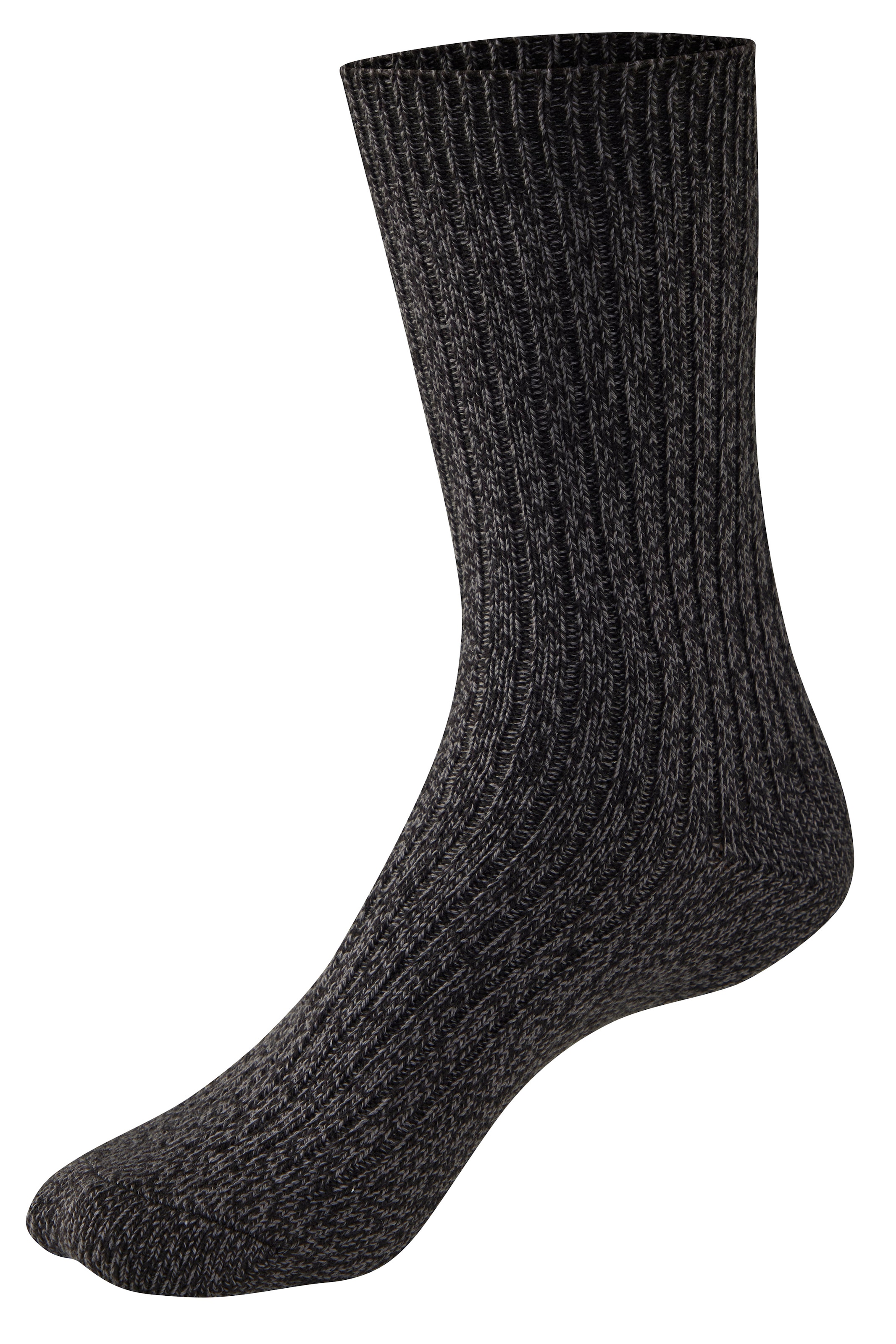 Copenhagen Studios Basicsocken 1 Paar tlg. gerippt mit Logo Stickerei