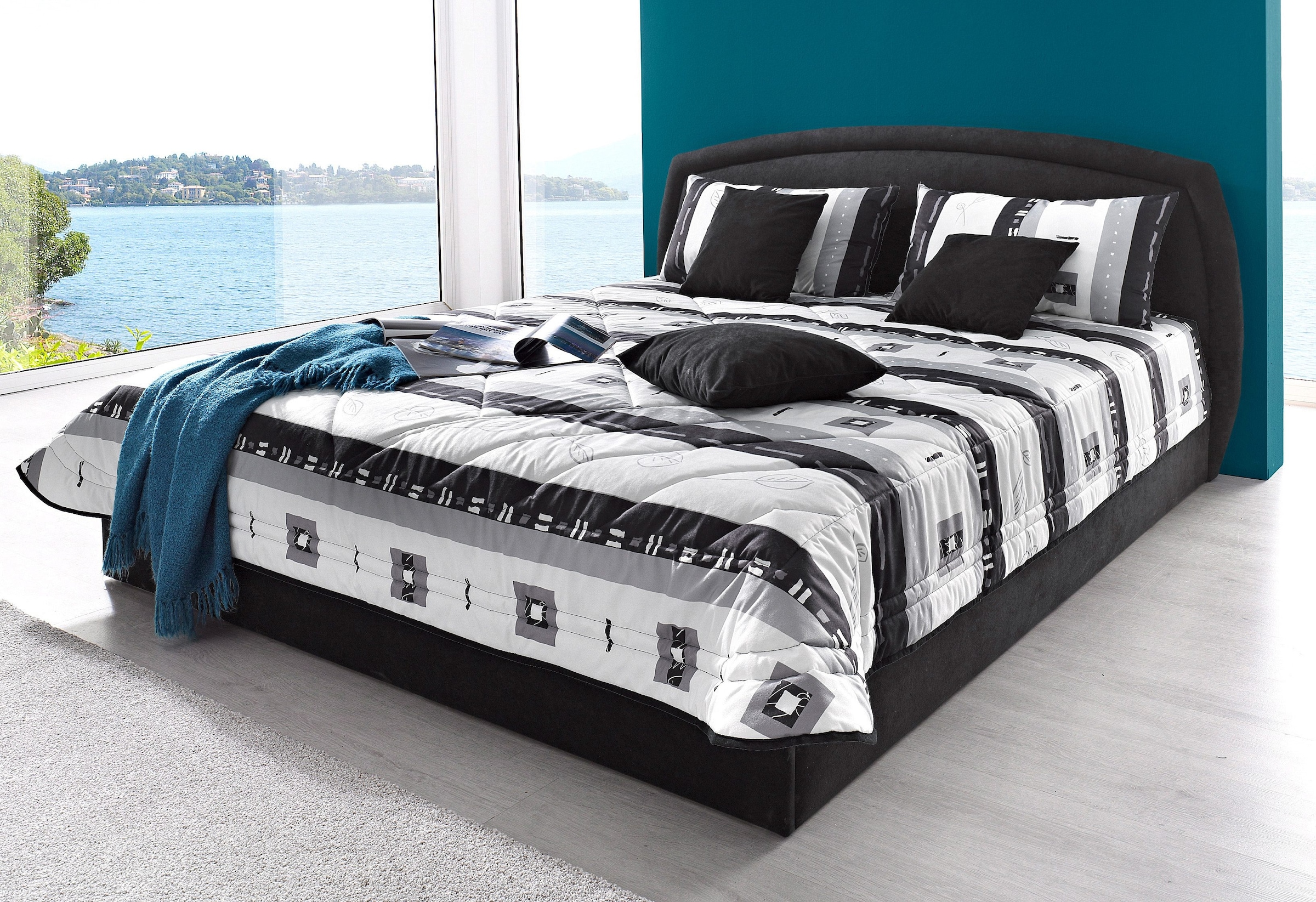 Westfalia Schlafkomfort Polsterbett, mit auf Rechnung kaufen Bettkasten