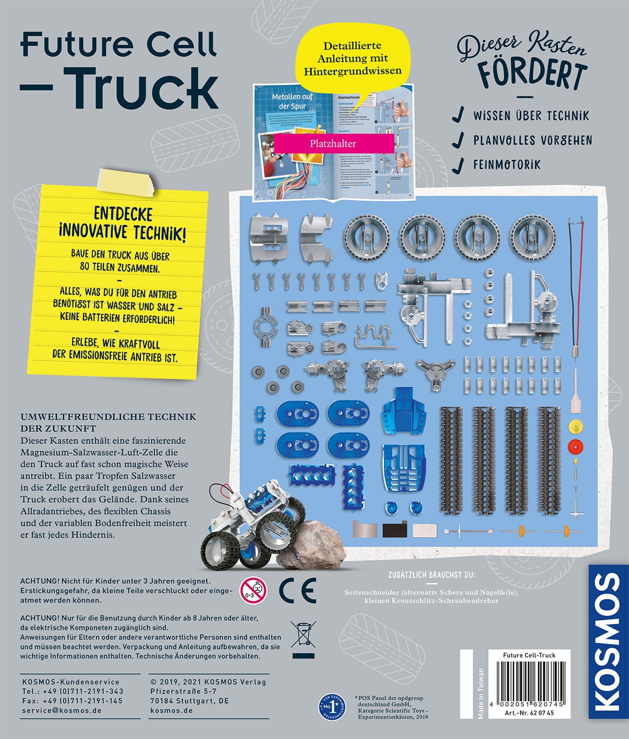 Kosmos Modellbausatz »Future Cell-Truck«