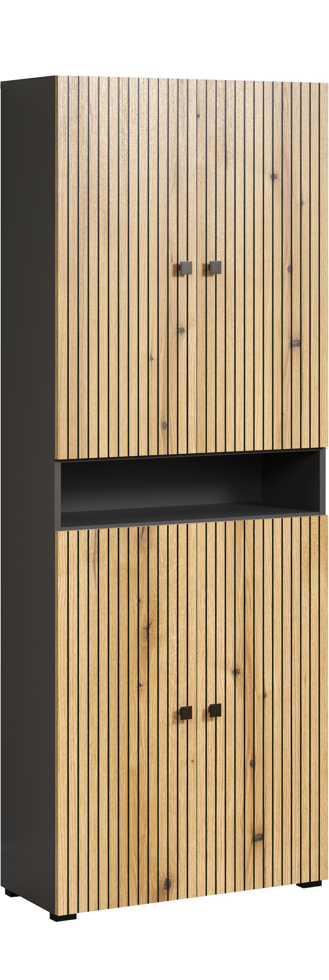 welltime Hochschrank »Amrum« Badezimmerschrank mit und ohne Schublade - (B/ günstig online kaufen