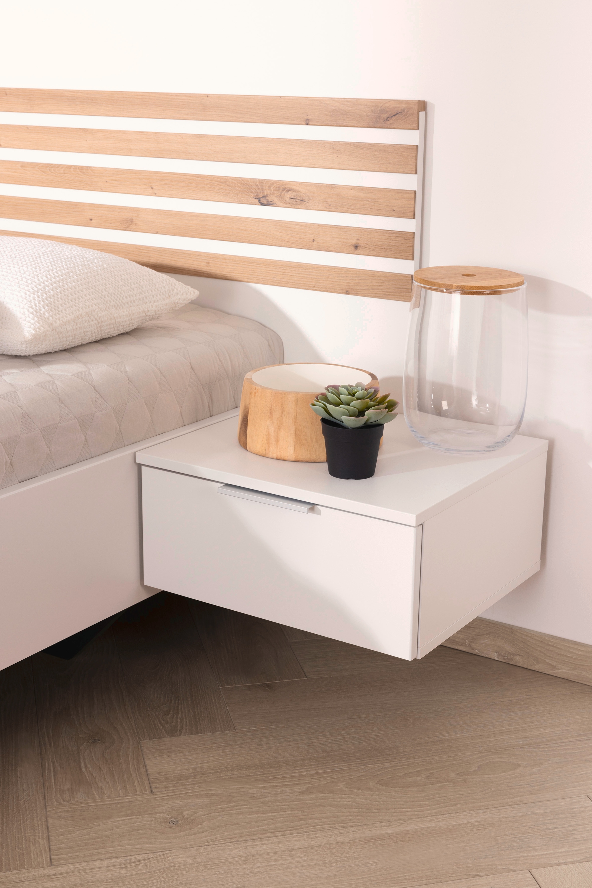 rauch Schlafzimmer-Set »Lamella«, (Set), mit eleganter Lamellenabsetzung