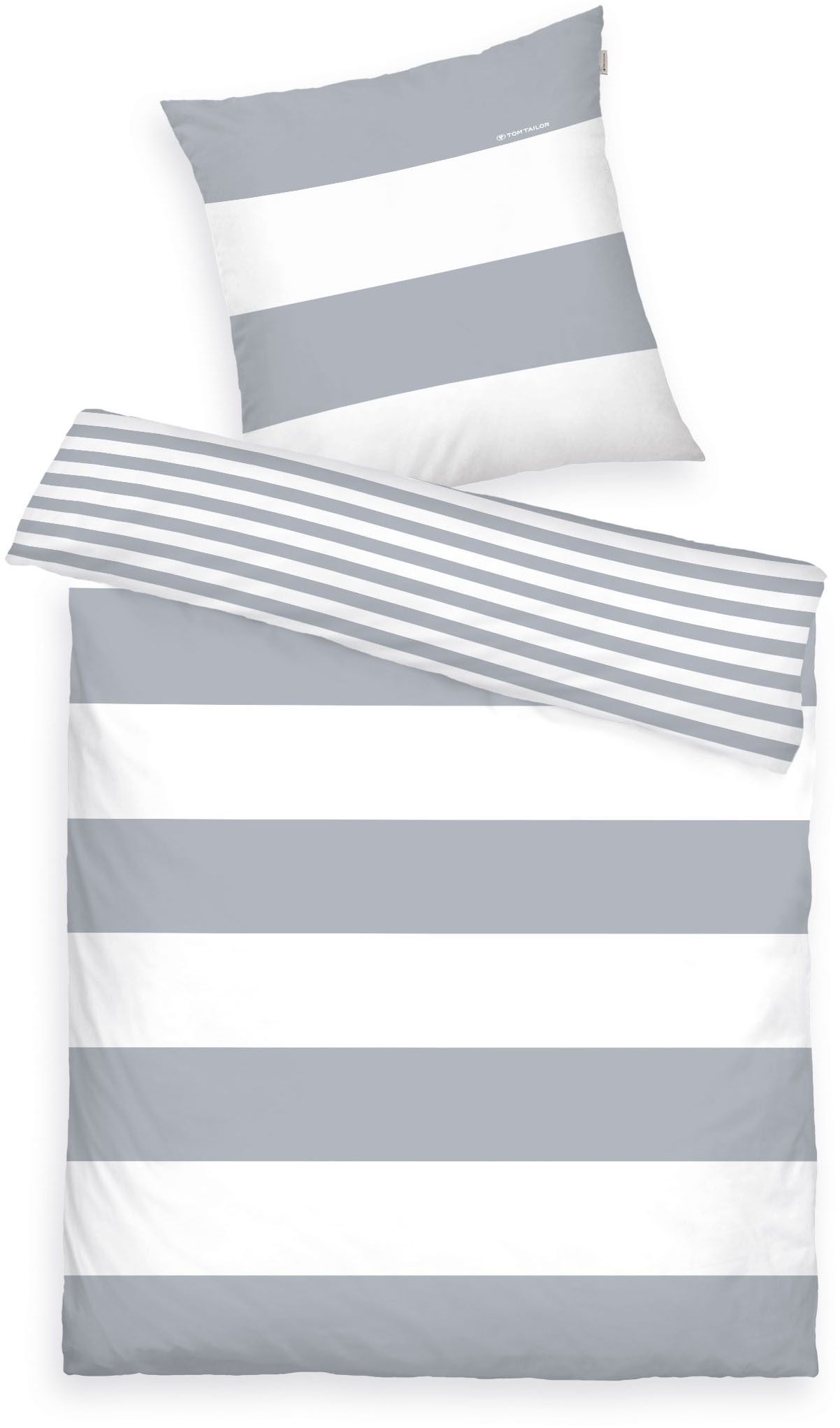 TOM TAILOR HOME Wendebettwäsche »SIENA in Gr. 135x200cm, 155x220cm oder 200 günstig online kaufen