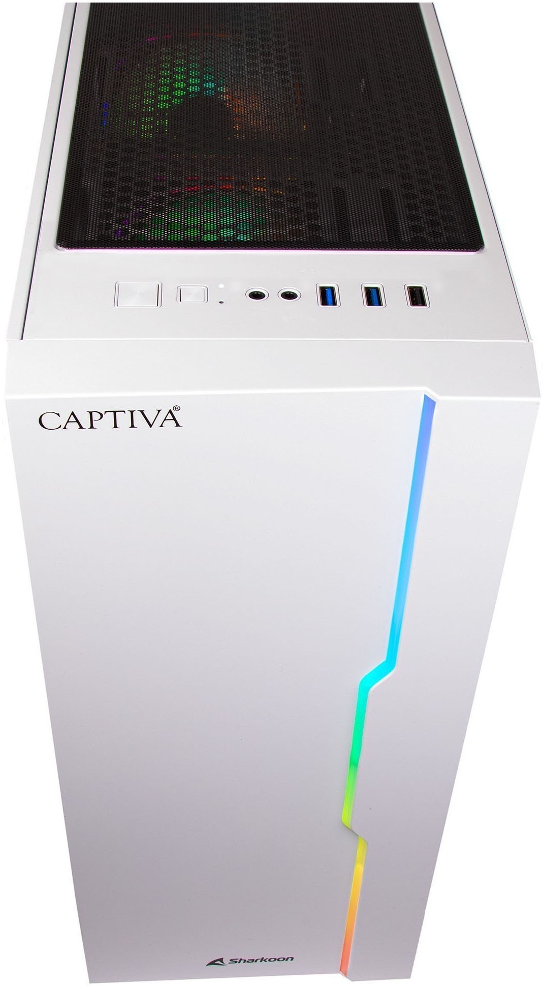 CAPTIVA Gaming-PC-Komplettsystem »Advanced Gaming R93-553 TFT Bundle« 80 ″ AMD Ryzen 7 Nvidia 16 GB RAM 1.000 GB SSD