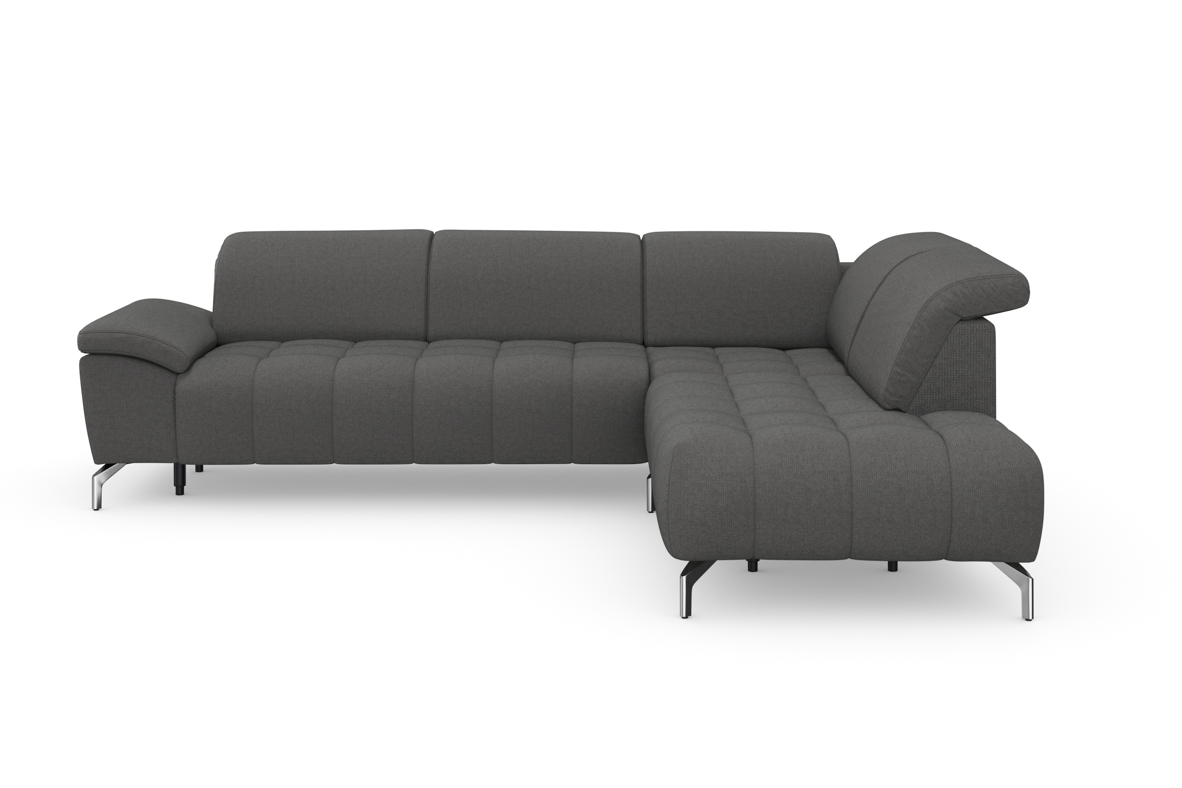 sit&more Ecksofa »Cool L-Form«, wahlweise mit Kopfteilverstellung und Vorzi günstig online kaufen