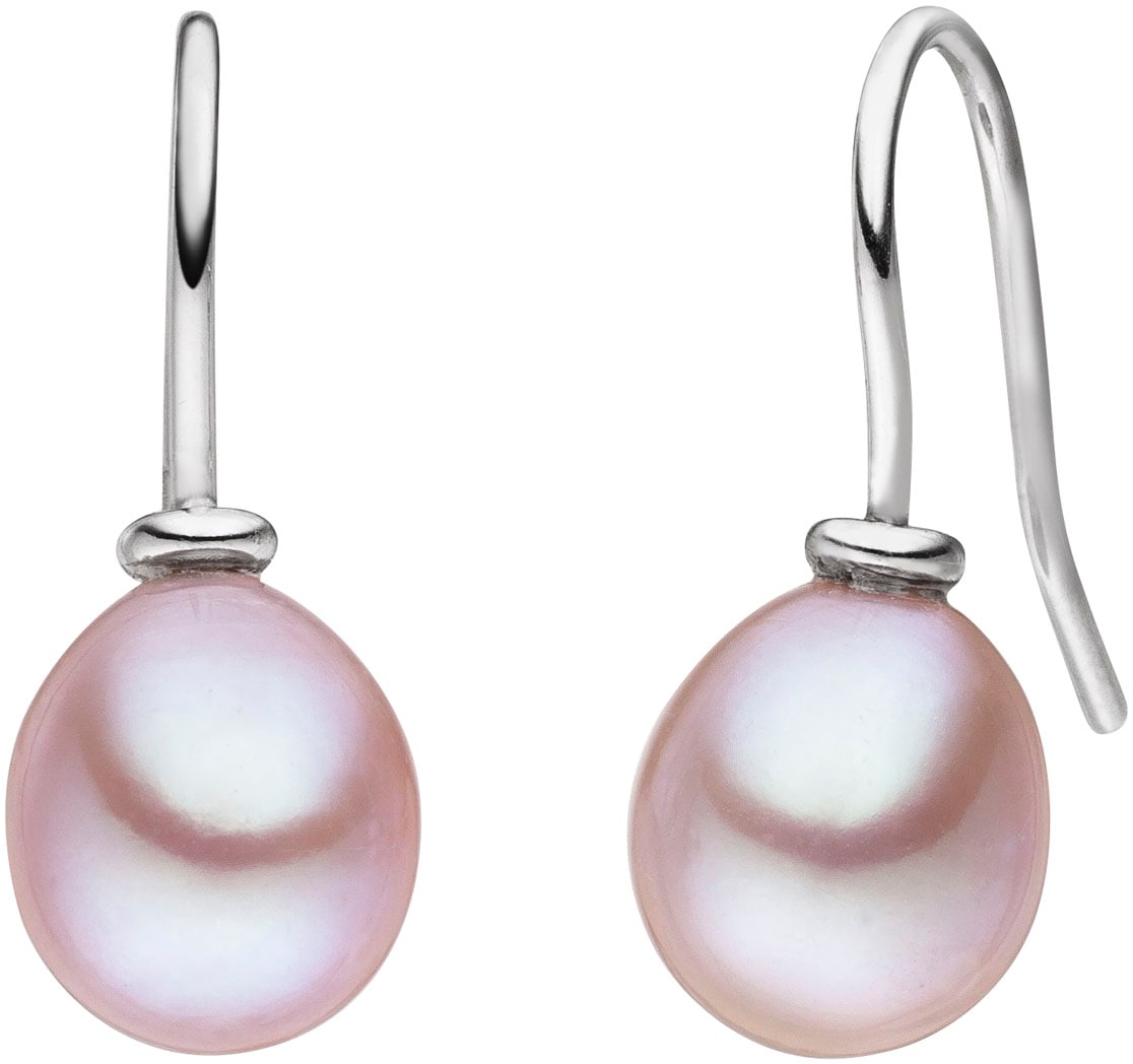Adriana Paar Ohrhaken »Schmuck Geschenk Silber 925 Ohrringe Monterosso, M2-7, 8«, Made in Germany - mit Süßwasserzuchtperle