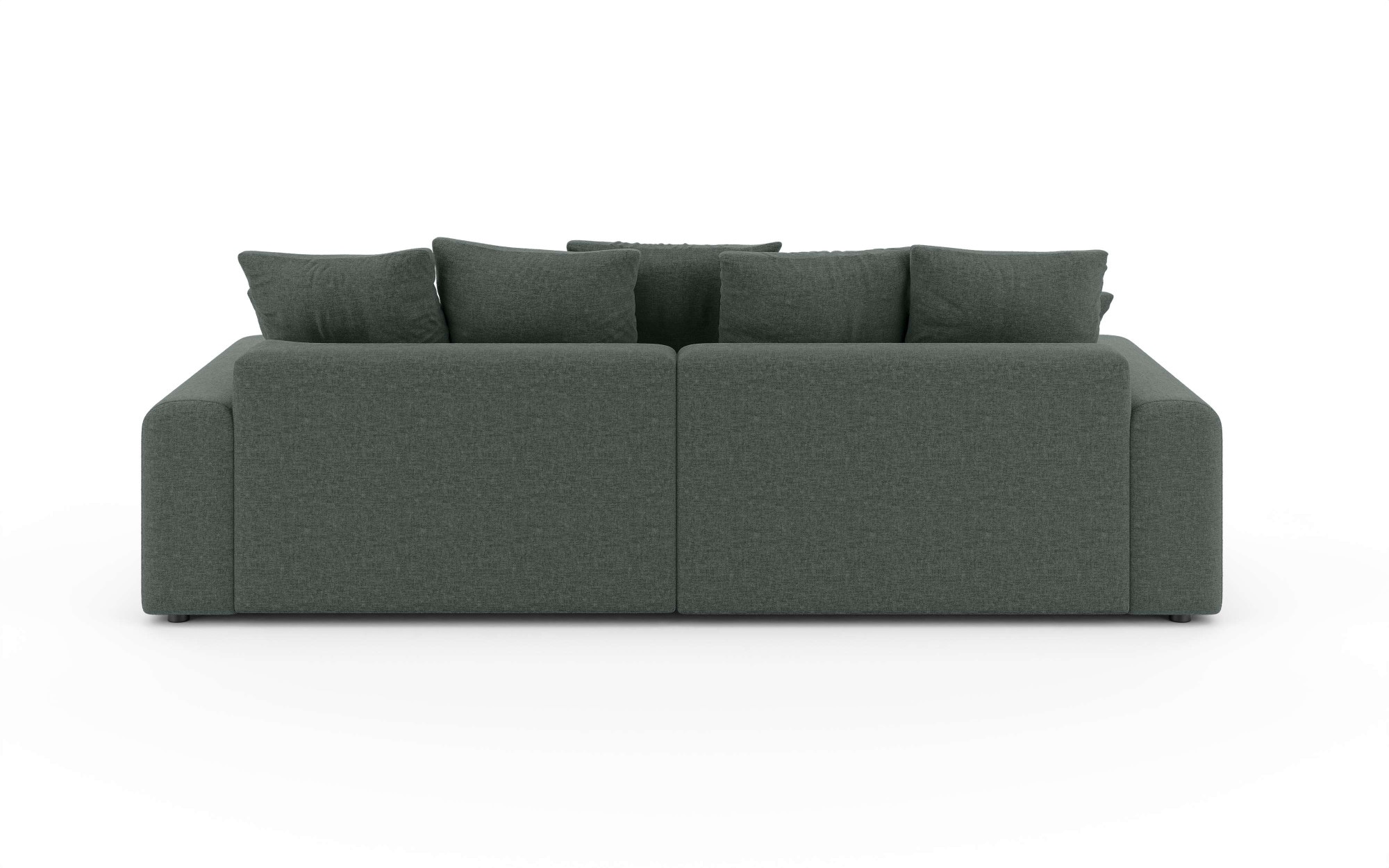 Home affaire Ecksofa »LAKESIDE klein mit Bettfunktion und Bettkasten, B/T/H 235/142/84 cm«, L-Form, Recamiere beidseitig montierbar, mit Wellenunterfederung