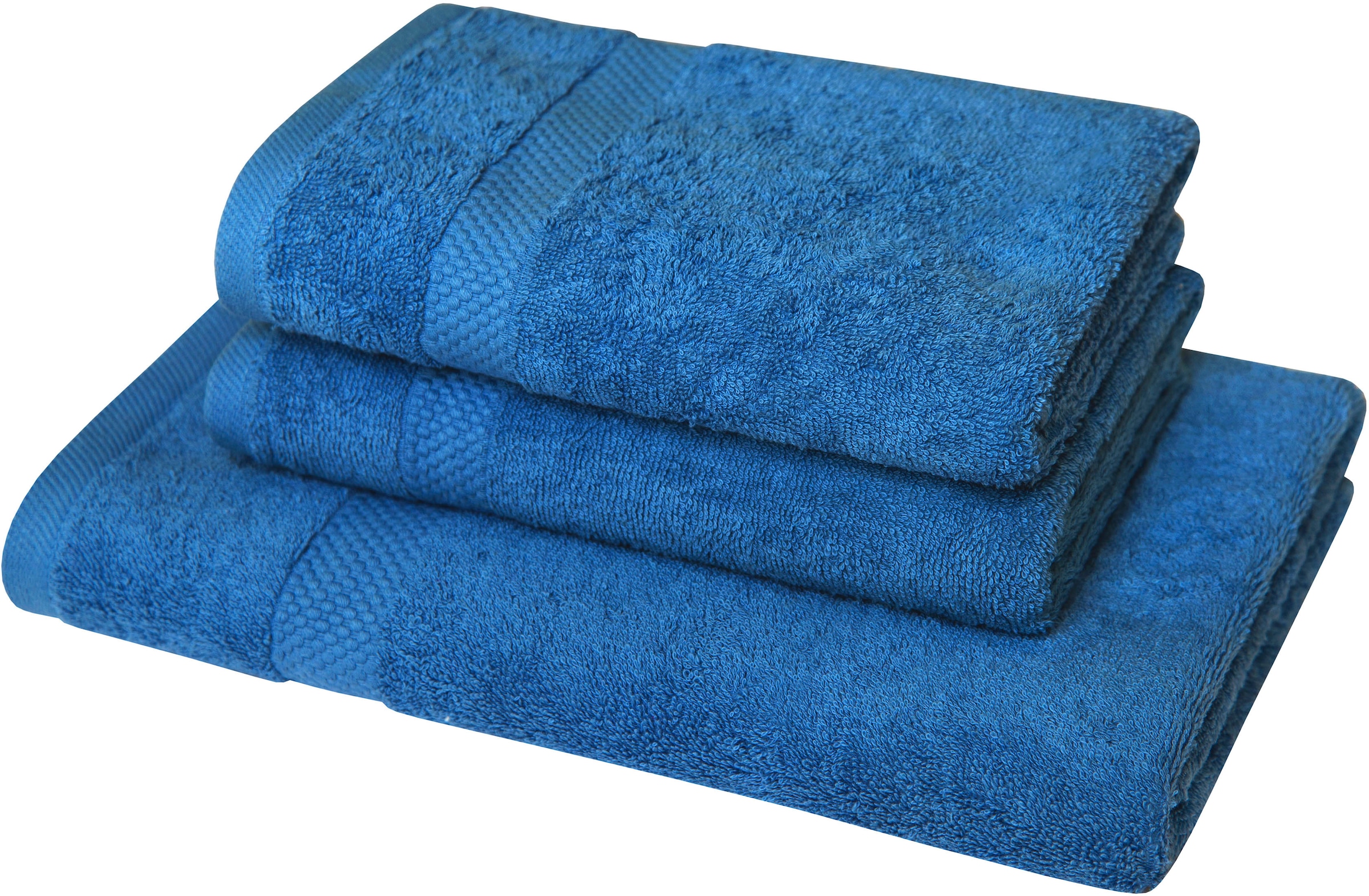 Dyckhoff Handtuch Set »Planet«, Set, 3 tlg., Walkfrottier, 2 Handtücher (50 günstig online kaufen