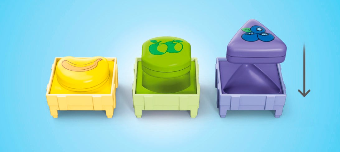 Playmobil® Konstruktions-Spielset »Minnie Maus' Obst-Transporter mit Sortierspaß (71770) JUNIOR & Disney«, (8 St.), Made in Europe