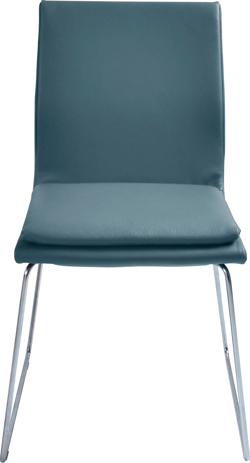 K+W Komfort & Wohnen Esszimmerstuhl »Creso« () mit Sitzkissen und Rundrohrk günstig online kaufen