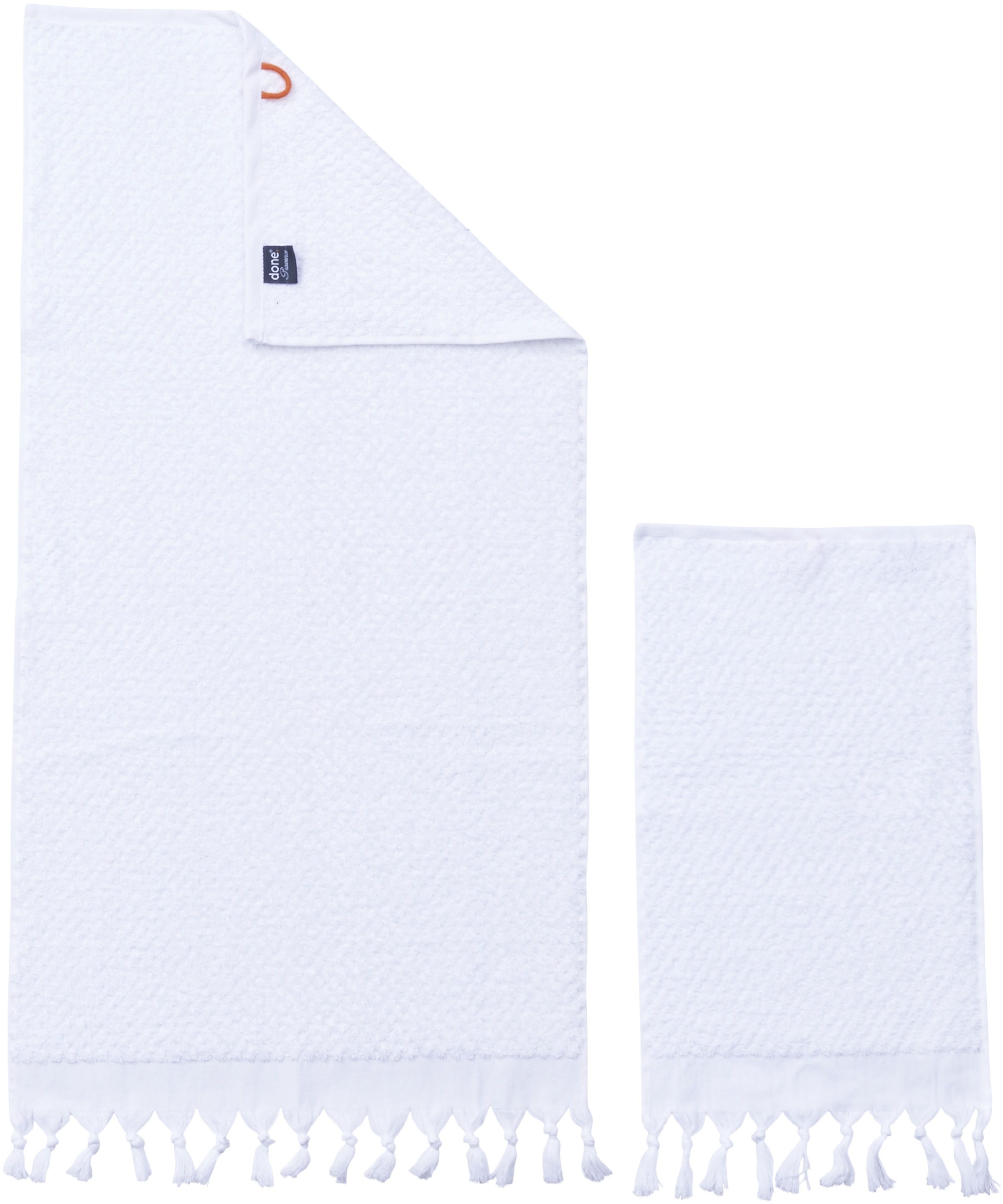 done.® Handtuch Set »Provence Honeycomb 2 Gästetücher (30x50 cm), 2 Handtüc günstig online kaufen