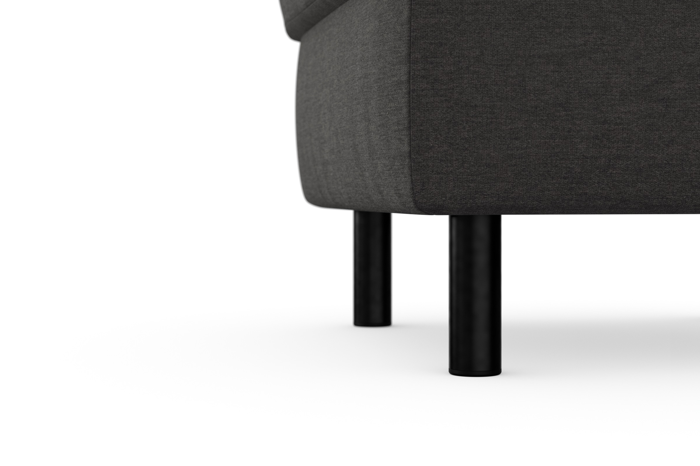 sit&more Stauraumhocker »Sinatra«, Sitzfläche ist abnehmbar, mattschwarze Metallfüße