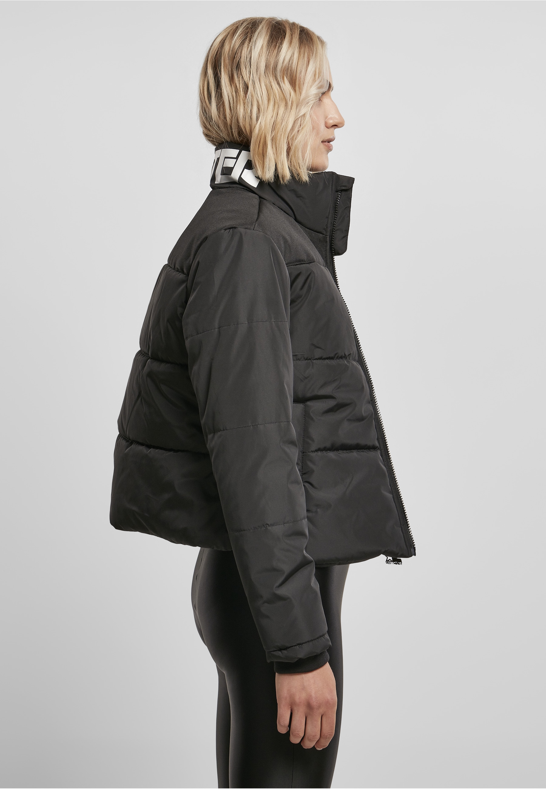 Starter Black Label Winterjacke »Starter Black Label Damen Ladies Starter Logo Puffer Jacket« 1 Stk. tlg. ohne Kapuze