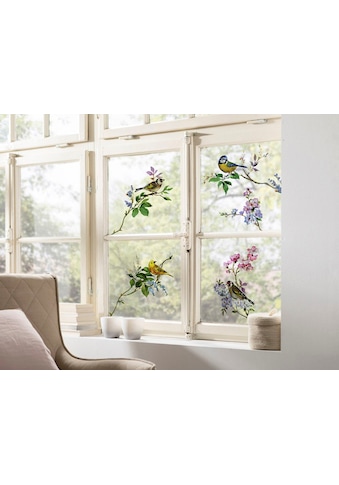 Fensterbild »Wedding Birds«, 31x31 cm (Breite x Höhe), selbsthaftend