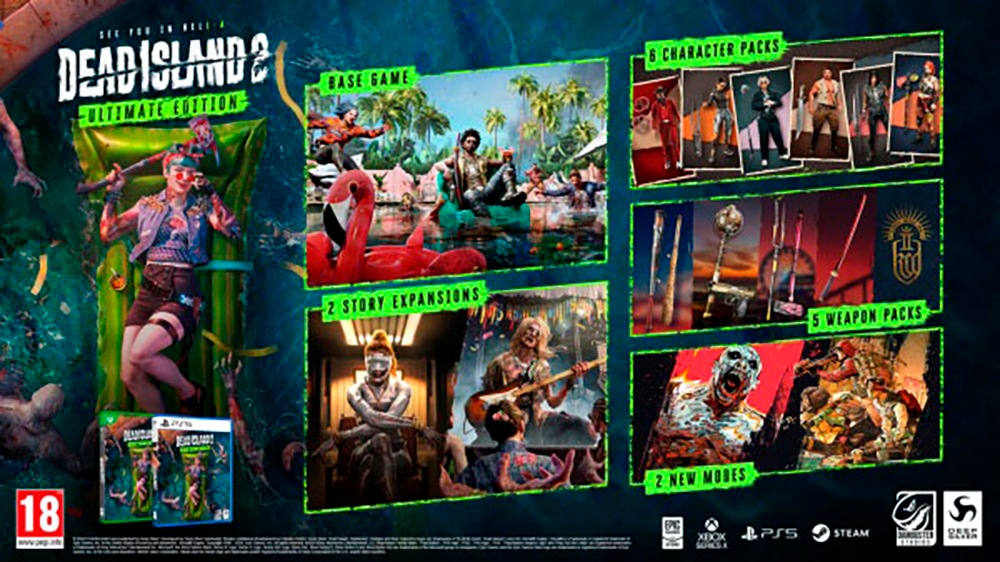 Deep Silver Spielesoftware »Dead Island 2 Ultimate Edition«, Xbox One