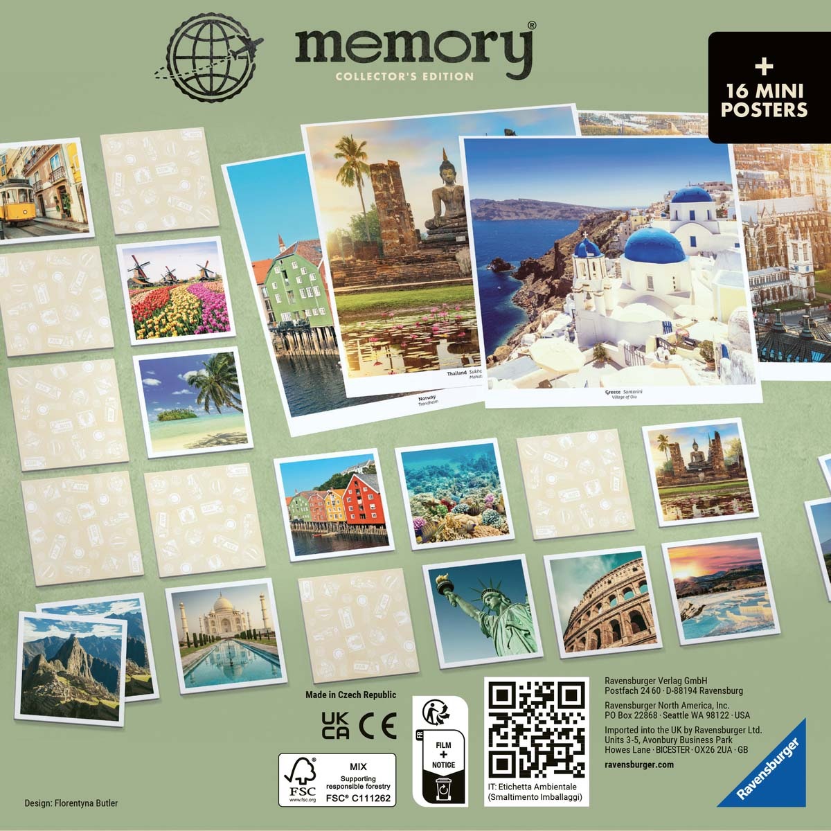 Ravensburger Spiel »Collectors' memory® Travel«, Made in Europe