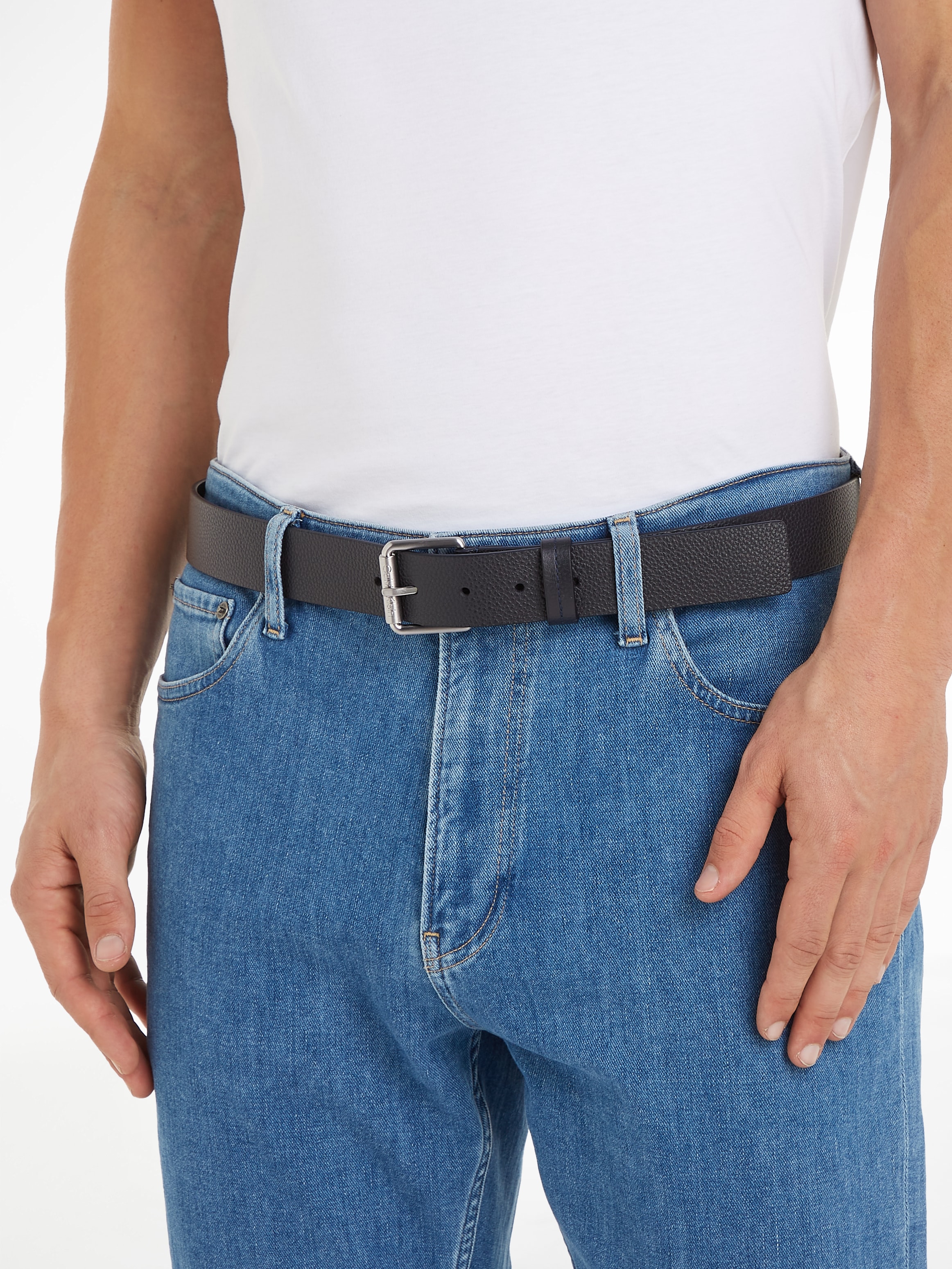 Calvin Klein Ledergürtel »CK MUST PB 35MM«, mit Calvin Klein Logoprägung