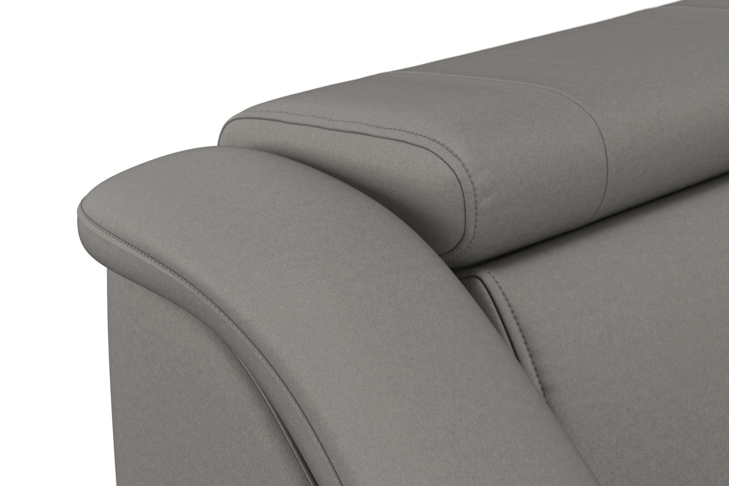 sit&more Ecksofa »Freetown L-Form«, inklusive Kopfteilverstellung und komfortablem Federkern