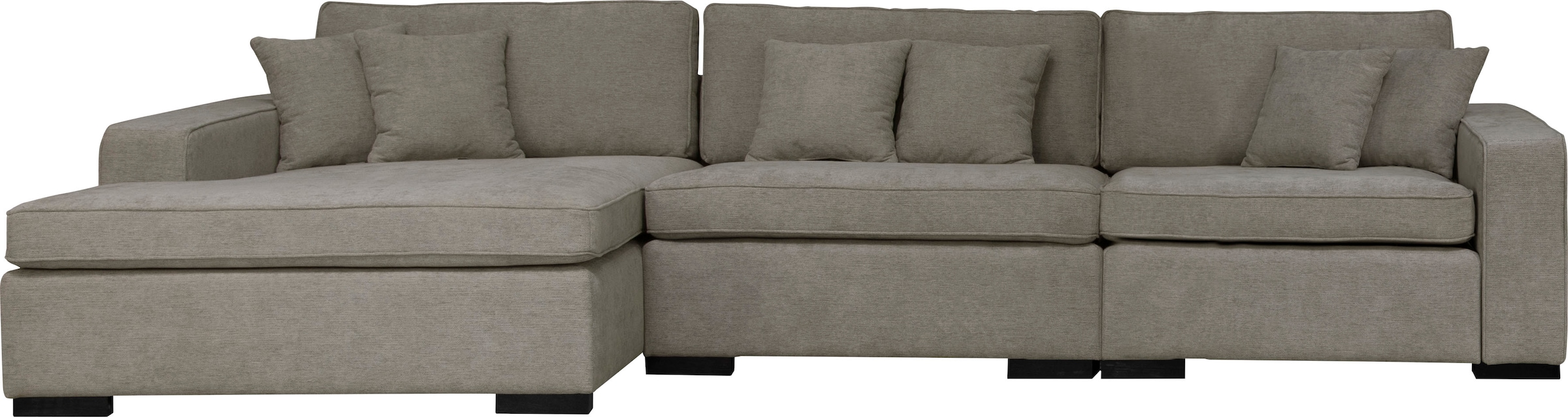 Guido Maria Kretschmer Home&Living Ottomane »Skara L-Form«, Lounge-Sofa mit Federkernpolsterung, in vielen Bezugsvarianten