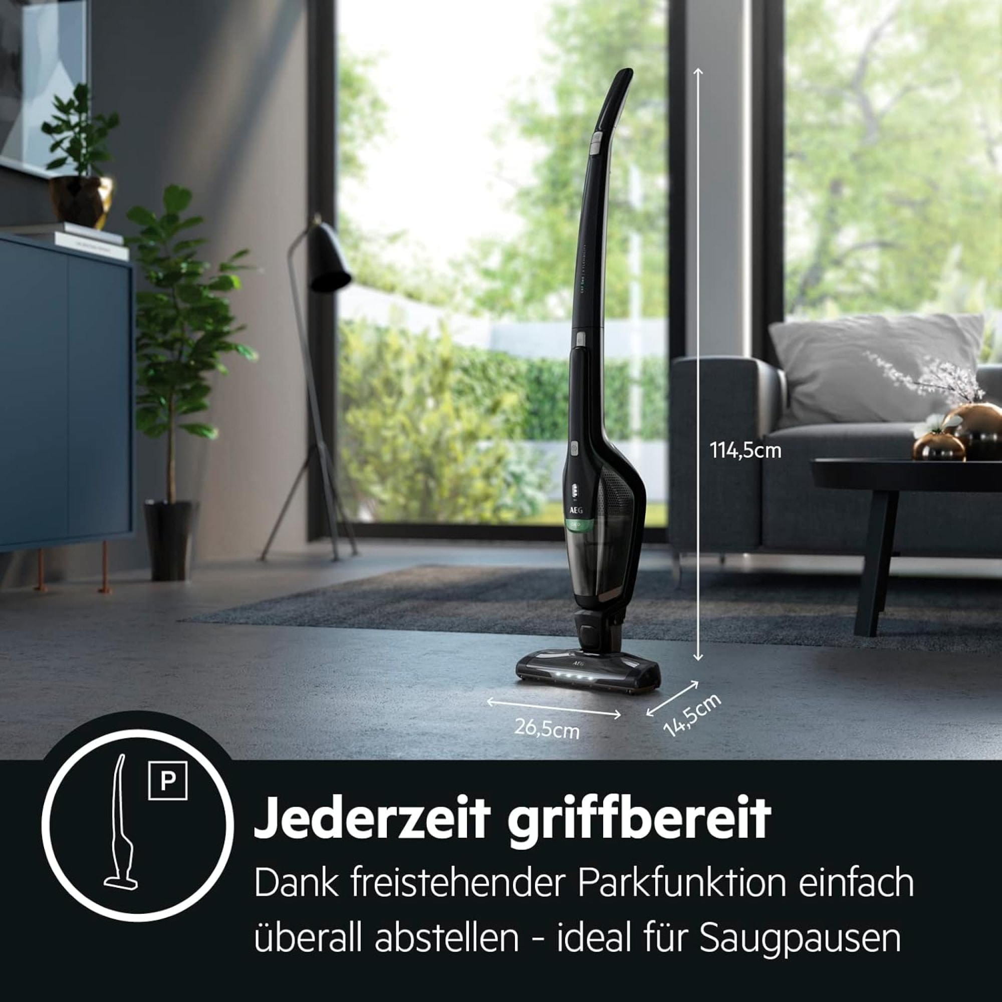 AEG Akku-Hand-und Stielstaubsauger »CX7-2-45MÖ« Flexible 2in1 Funktion, mit Bürstenreinigungsfunktion