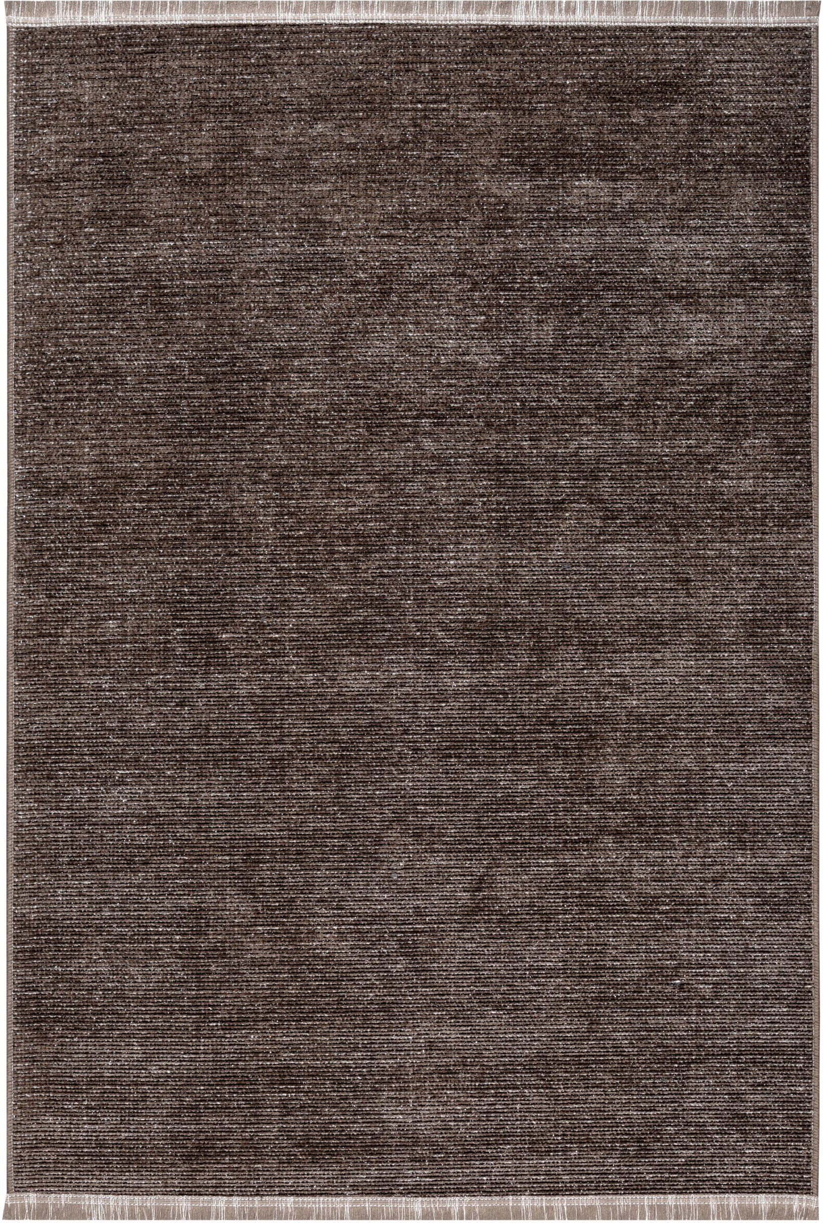 Sehrazat Teppich »Stela«, rechteckig, 5 mm Höhe, waschbar, Flachgewebe, mit Fransen und Chenille