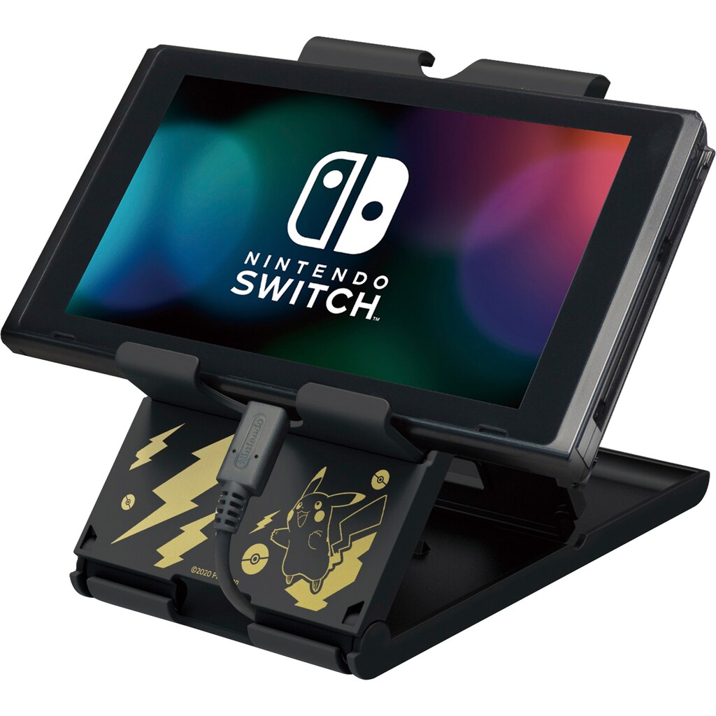 Hori Konsolen-Standfuß »Nintendo Switch Playstand - Pikachu Black & Gold Edition«