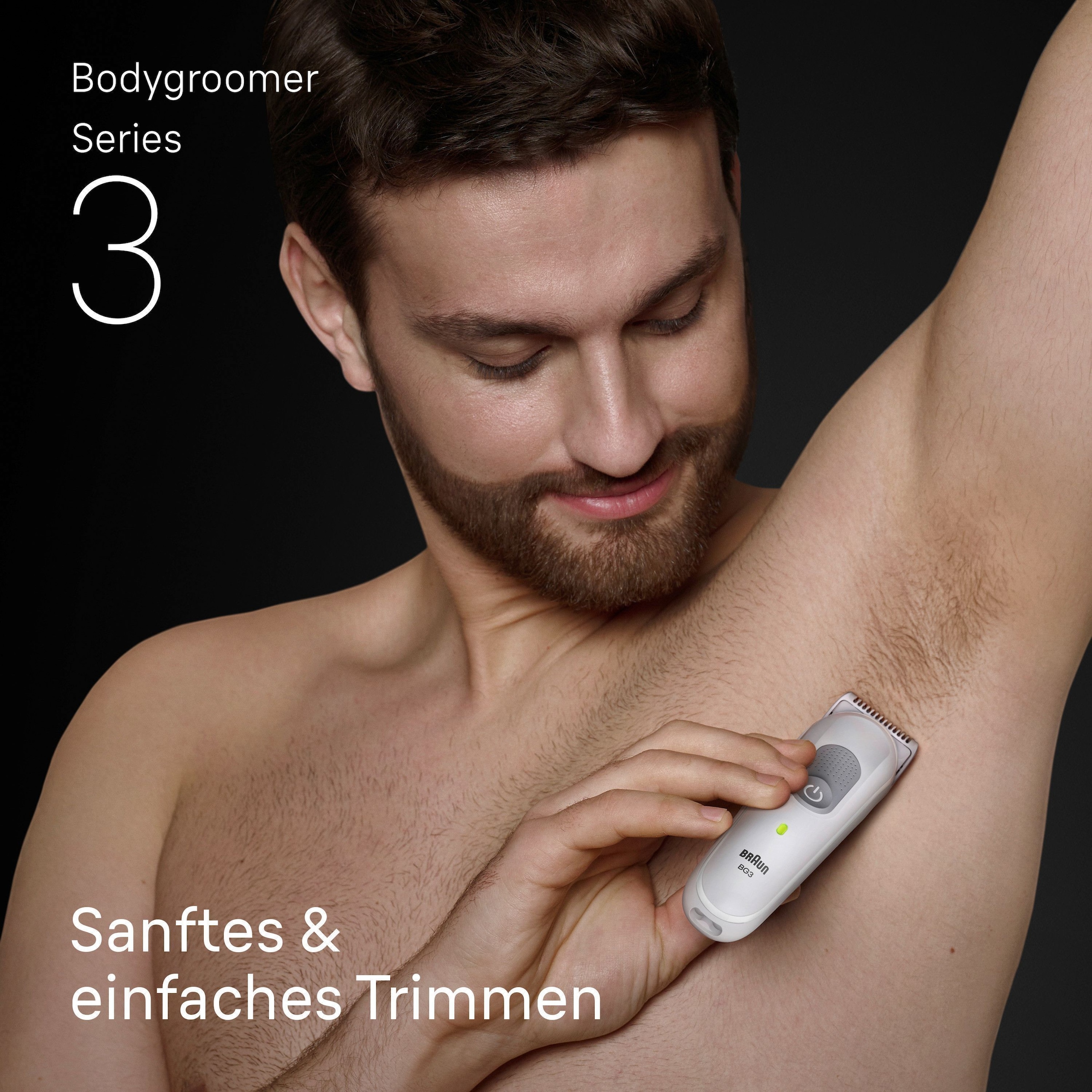 Braun Haarschneider »Bodygroomer BG3530«, Extra Hautschutz, 80 Min Akkulaufzeit, wasserdicht