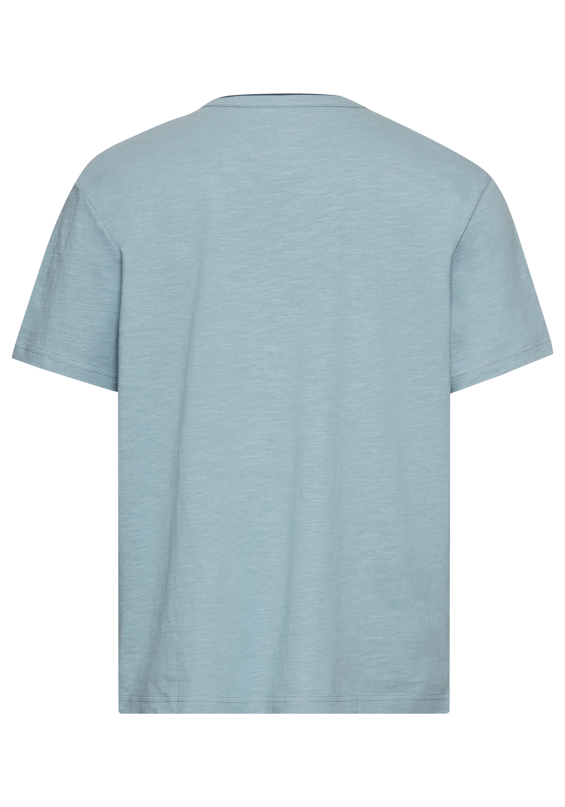 Man's World Henleyshirt, mit Stehkragen-Optik und funktionaler Knopfleiste