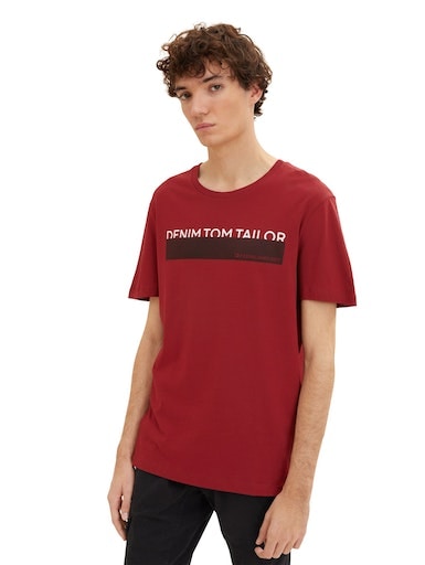 TOM TAILOR Denim T-Shirt, (Packung, 3 tlg.), in verschiedenen Farben