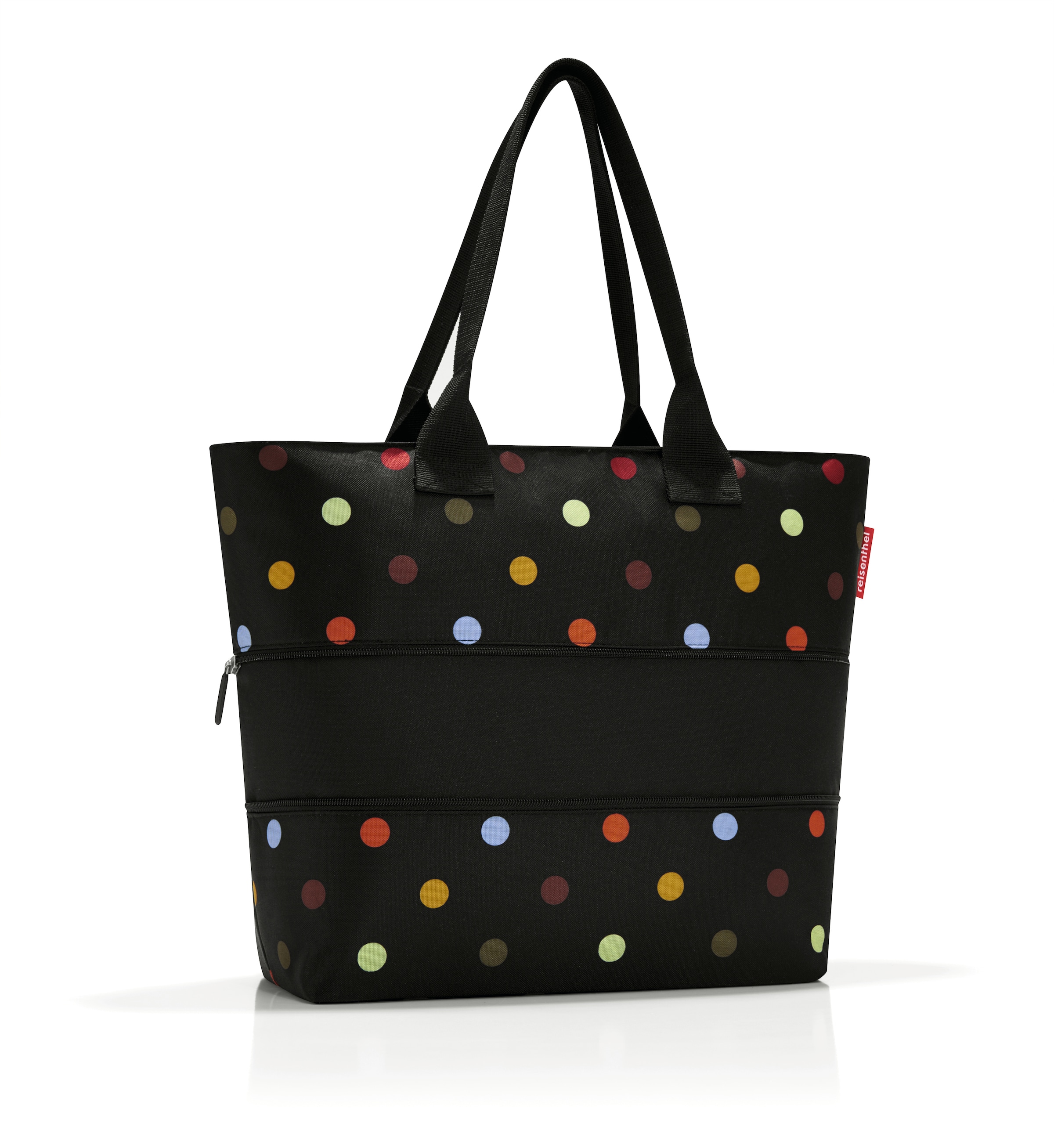 REISENTHEL® Shopper »e1, Einkaufstasche, 50 x 26,5 x 16,5 cm« Seitlich umlaufender Reißverschluss vergrößert das Volumen der Tasche