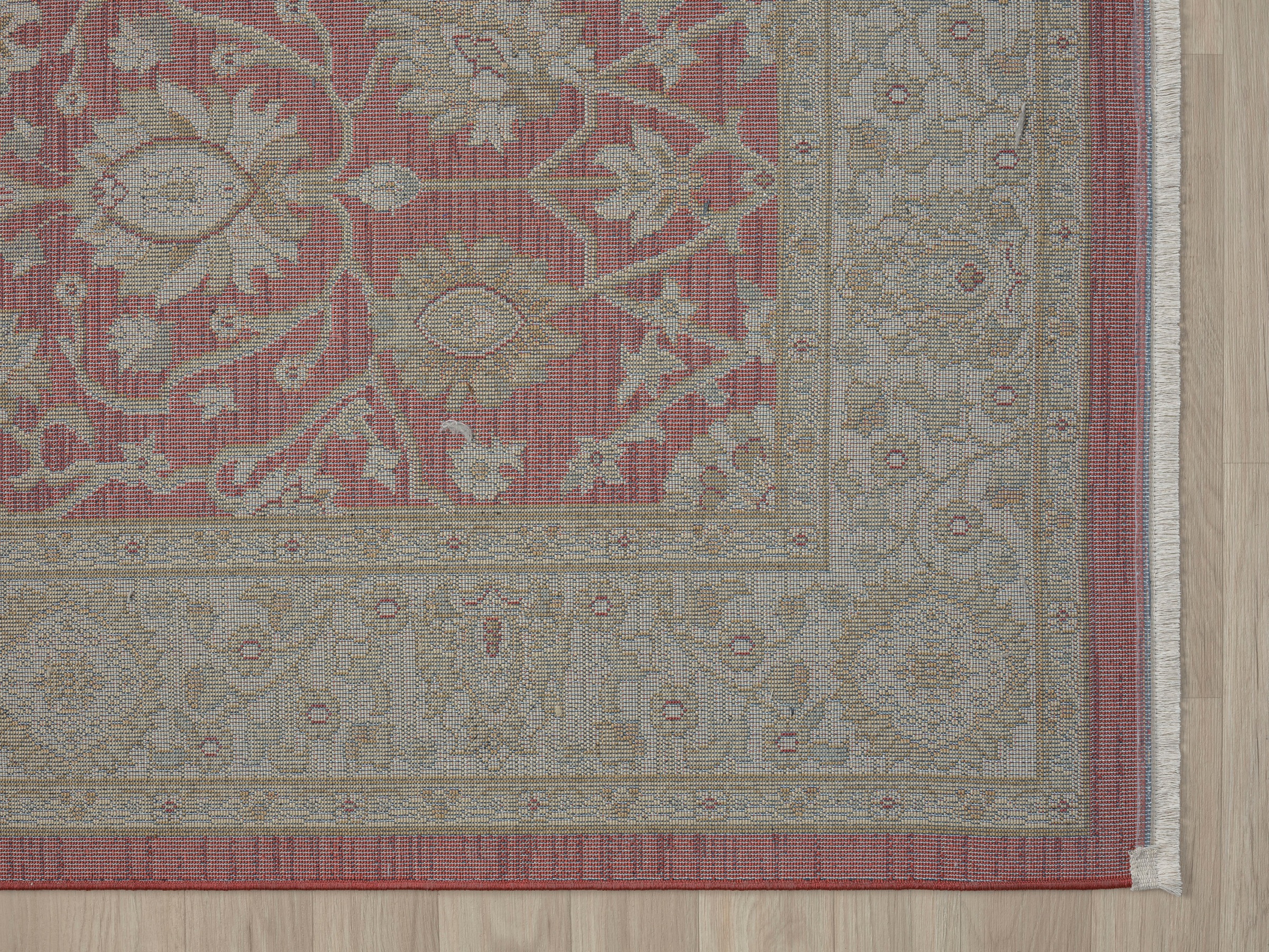 Myflair Möbel & Accessoires Teppich »Maryam 1 Lagerräumung«, rechteckig, 7,5 mm Höhe, Kurzflor, Orient Optik, edler Glanz, mit Fransen, besonders weich