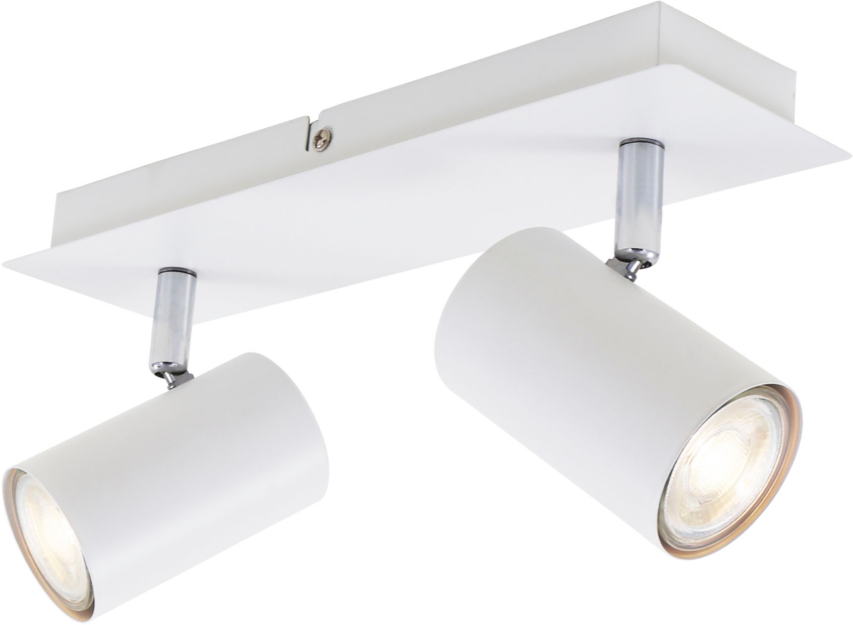 Briloner Leuchten LED Deckenspots »2857026 Run«, Leuchtmittel GU10 | ohne Leuchtmittel, Deckenlampe, 29x8x12,3, Weiß, max.40W, GU10, Wohnzimmer, Schlafzimmer