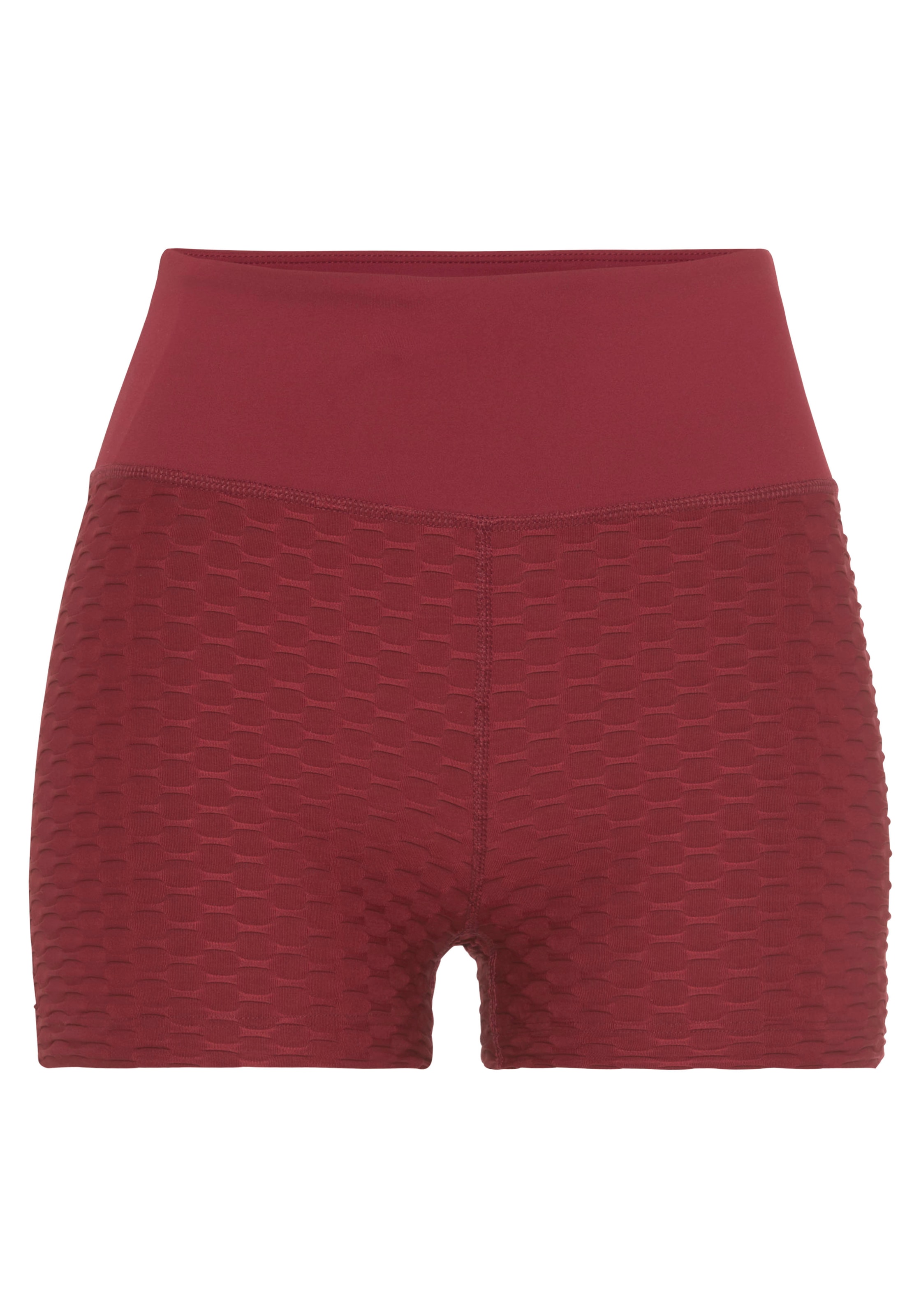 Vivance active Shorts  mit breitem Bund und Wabenoptik