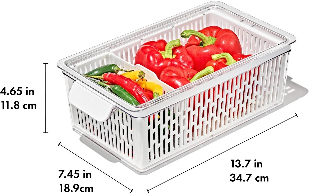 OXO Good Grips Aufbewahrungssystem »OXO Gemüsesparer - Mittlerer Behälter«