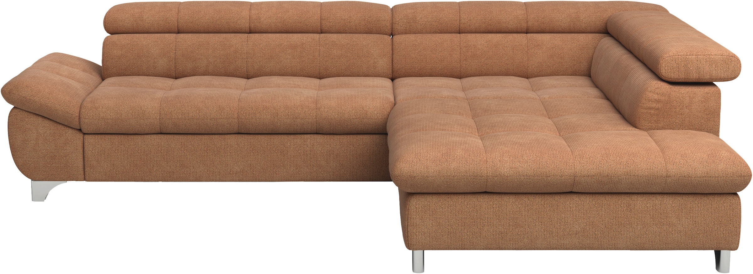 COTTA Ecksofa »Gemini L-Form«, mit Kopfteilverstellung, wahlweise mit Bettfunktion