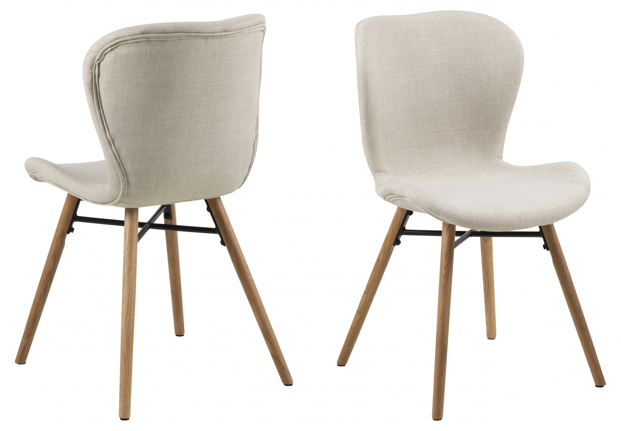 ACTONA GROUP Esszimmerstuhl (Set) 2 Stk.in verschiedenen Bezugsqualitäten günstig online kaufen