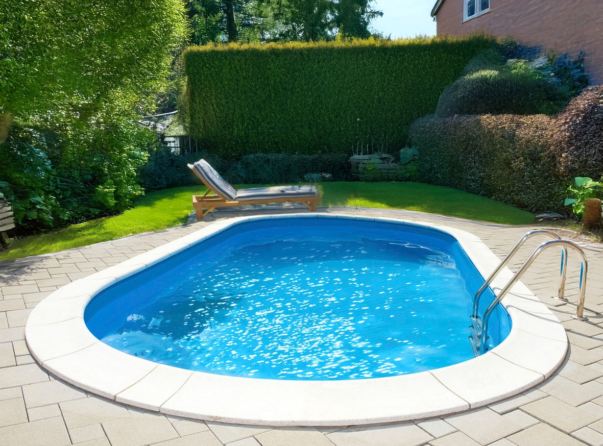 my POOL BWT Ovalpool »POWER, BxLxH: 360x623x150 cm« in 2 Folienfarben erhältlich, inkl. Poolroboter POWER ONE4ALL