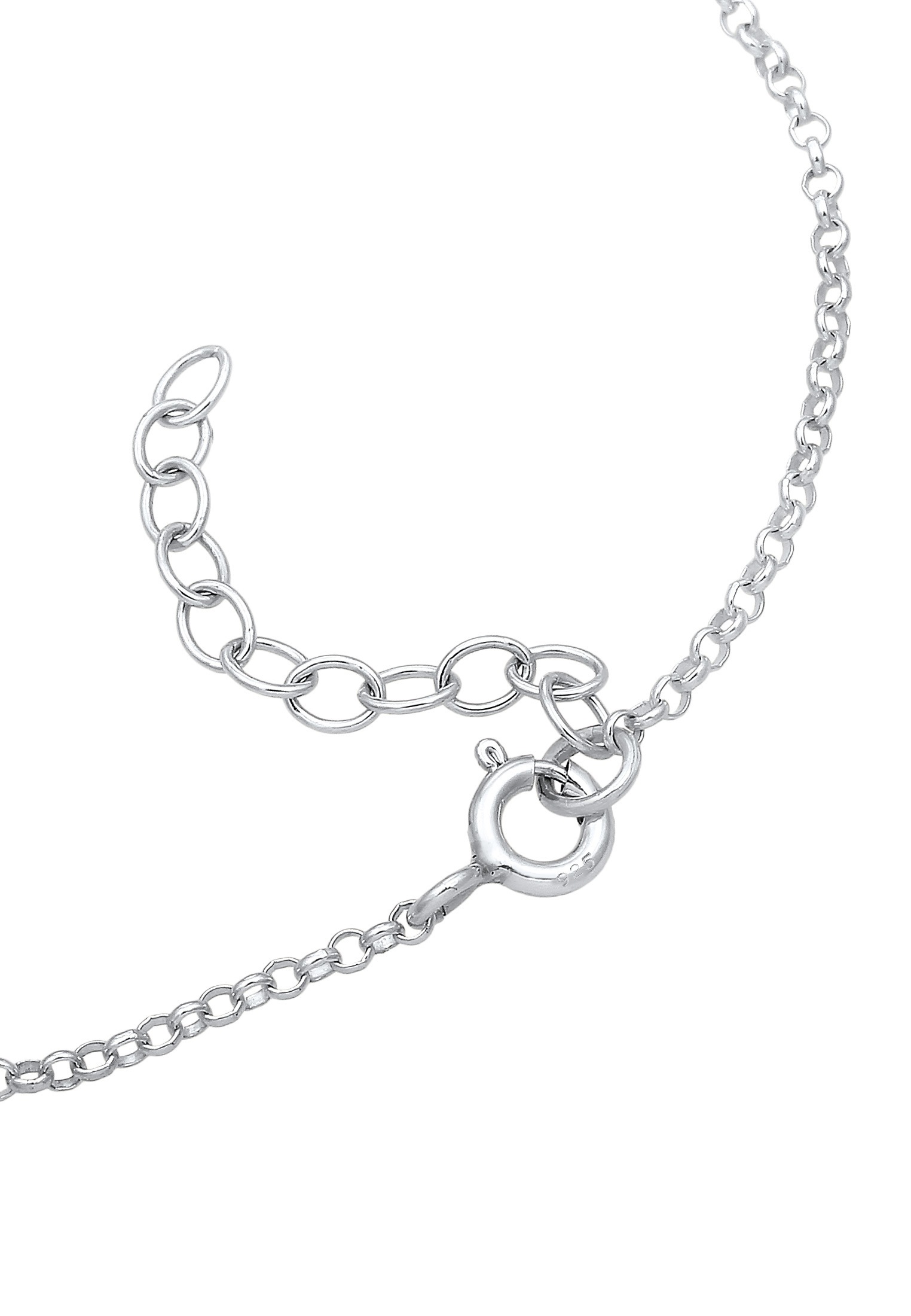 Elli Armband »Bettelarmband Look Erbskette Geo Stift 925 Silber«