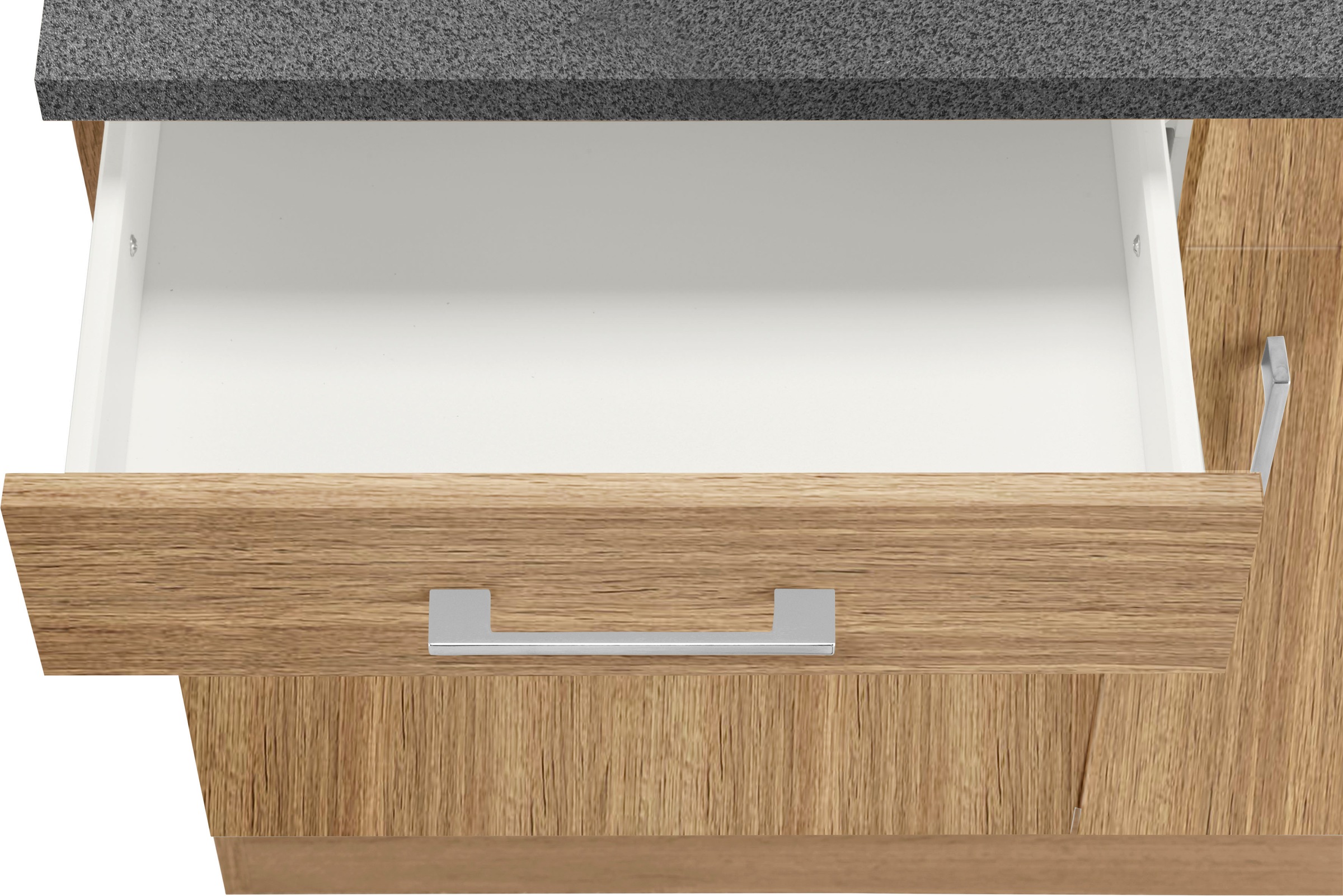 KOCHSTATION Winkelküche »KS-Colmar«, mit E-Geräten, Stellbreite 210/300 cm