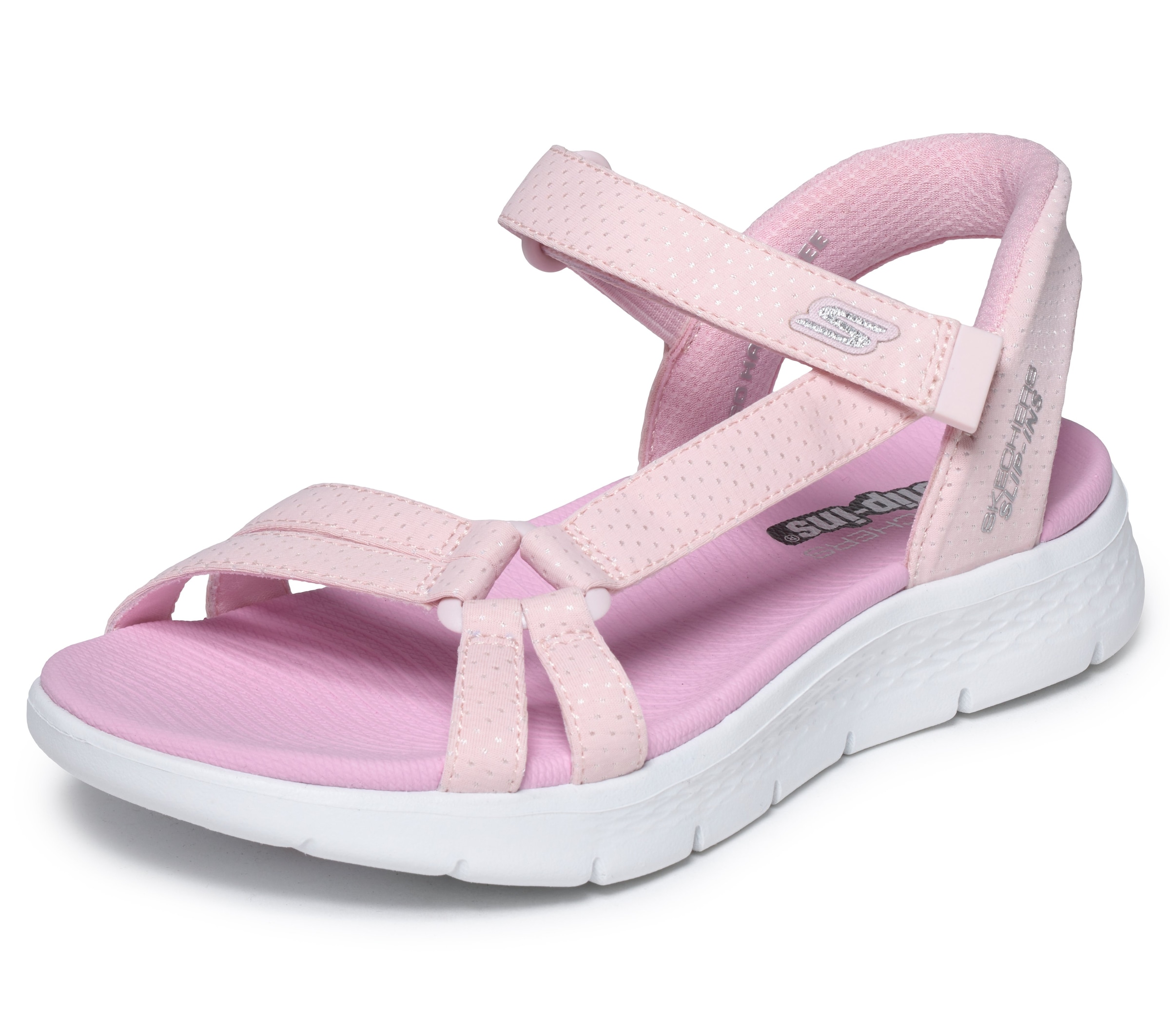 Skechers Sandale »GO WALK FLEX SANDAL«  Sommerschuh mit Klettverschluss, Größenschablone zum Download