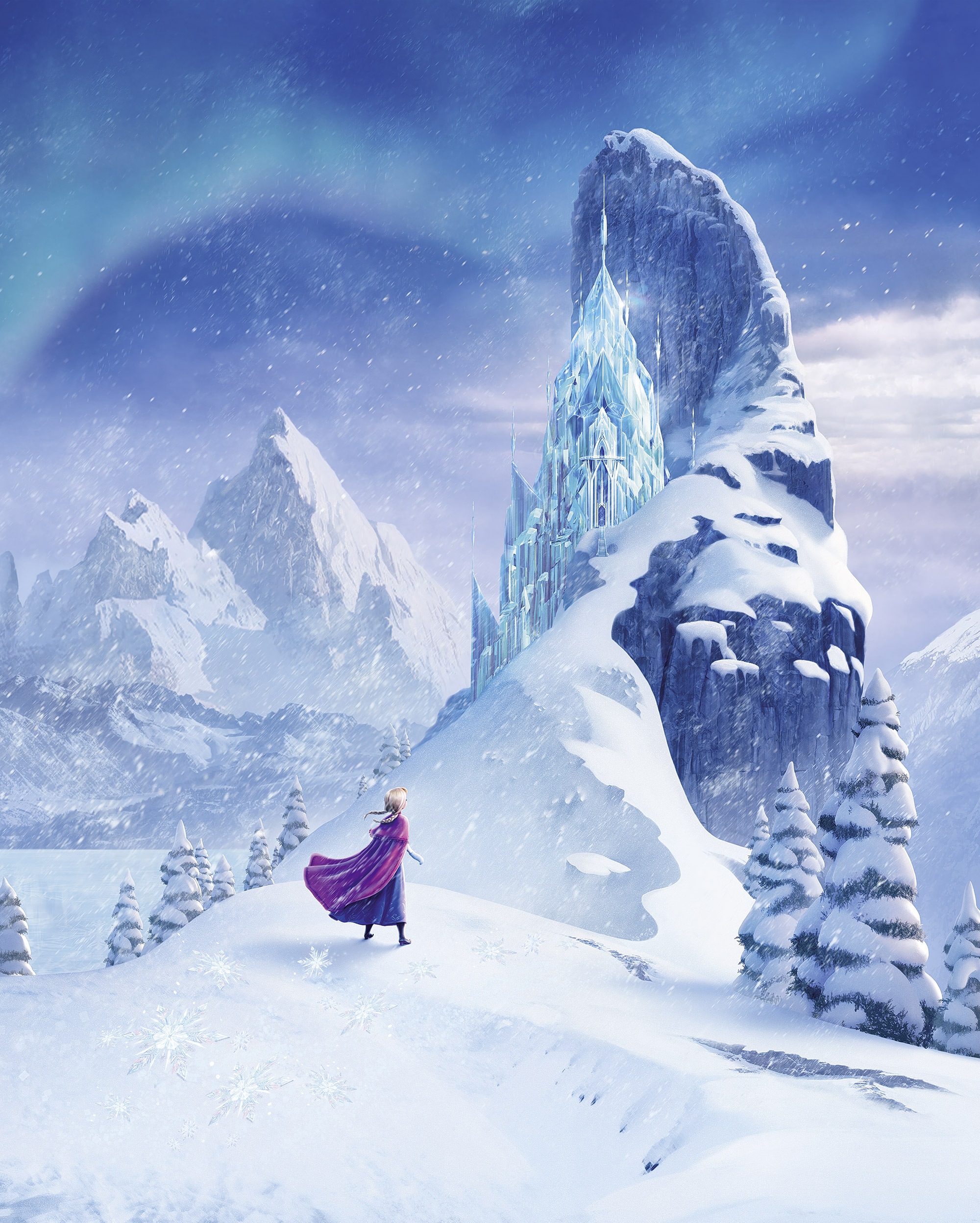 Komar Kindertapete »Disney Frozen Ice Castle«, bedruckt günstig online kaufen