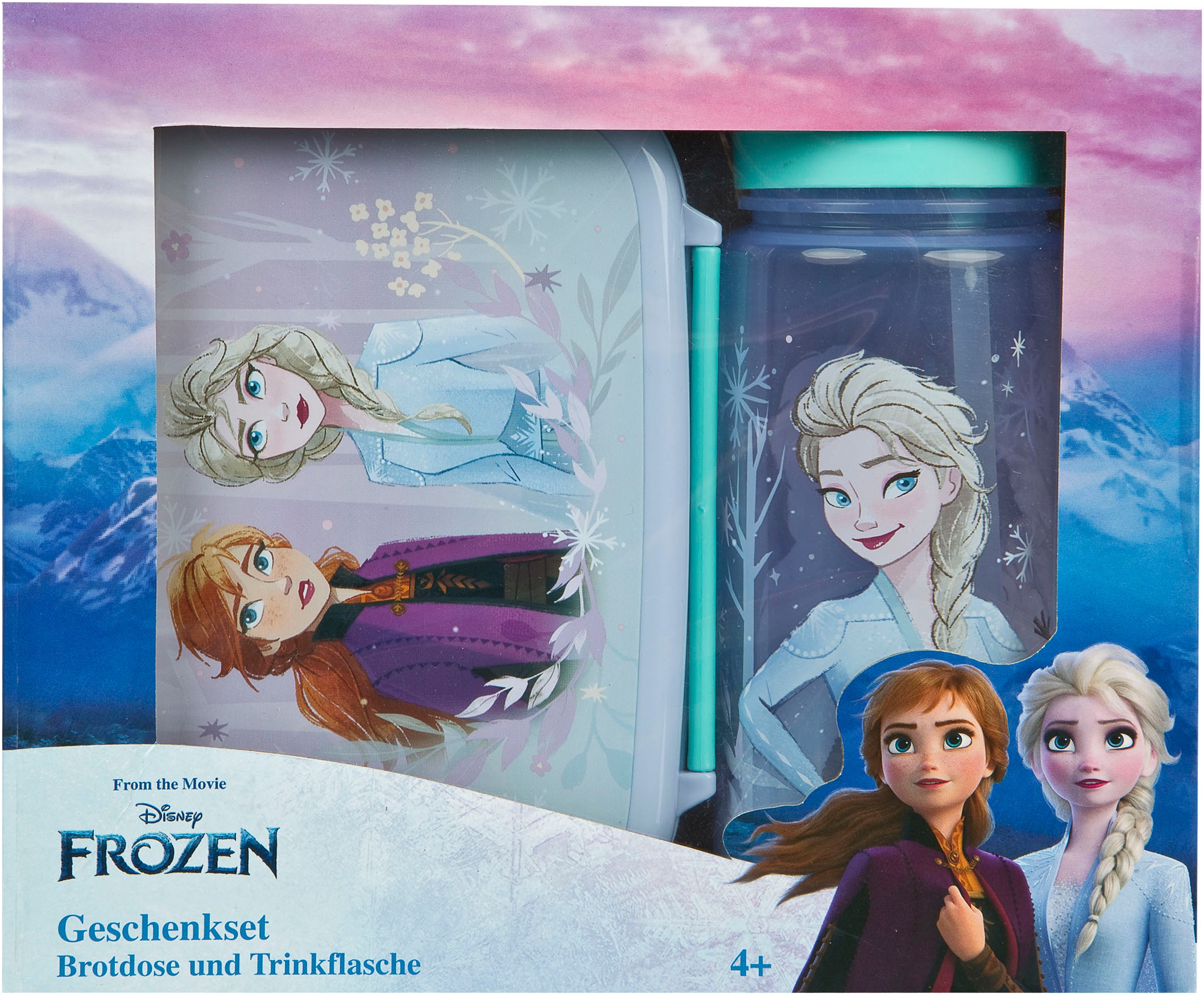 Scooli Lunchbox »Frozen«, (Set, 2 tlg.), mit Trinkflasche günstig online kaufen