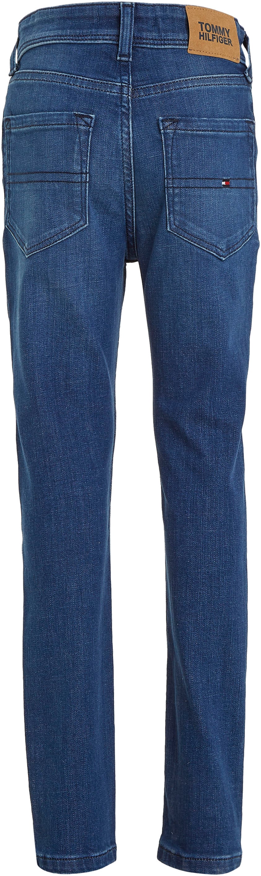 Slim-fit-Jeans Hilfiger »SCANTON mit Logostickerei DARK Tommy kaufen Y WASH«,