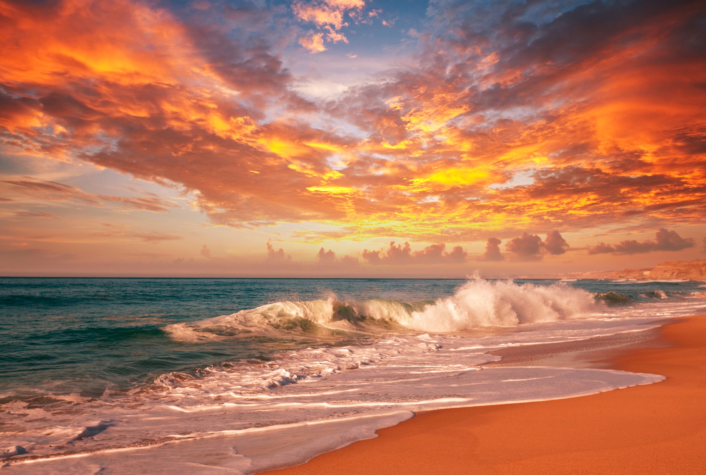 Papermoon Fototapete »Sea Sunset« glatt günstig online kaufen
