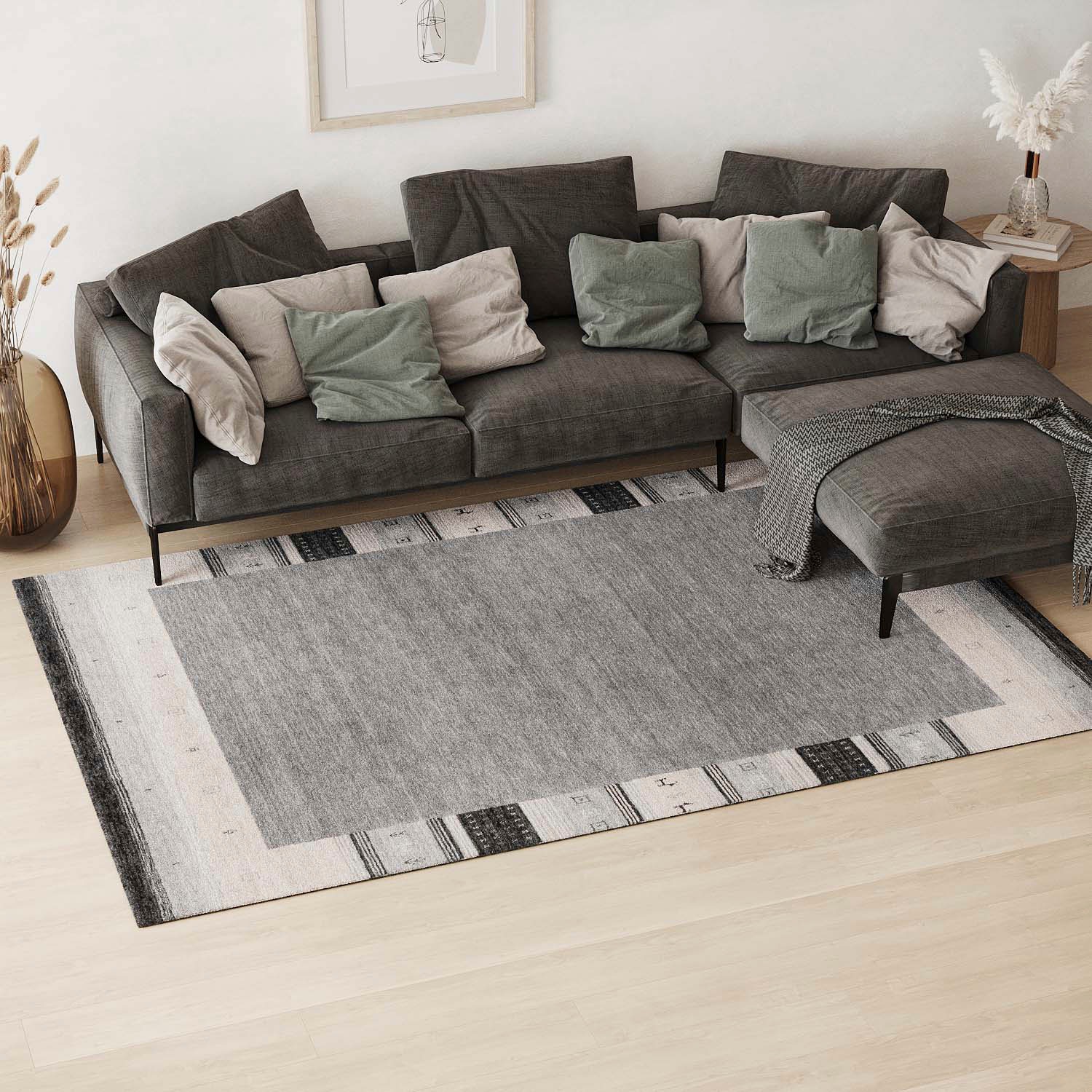 morgenland Wollteppich »Gabbeh Teppich Doha«, rechteckig, 18 mm Höhe günstig online kaufen