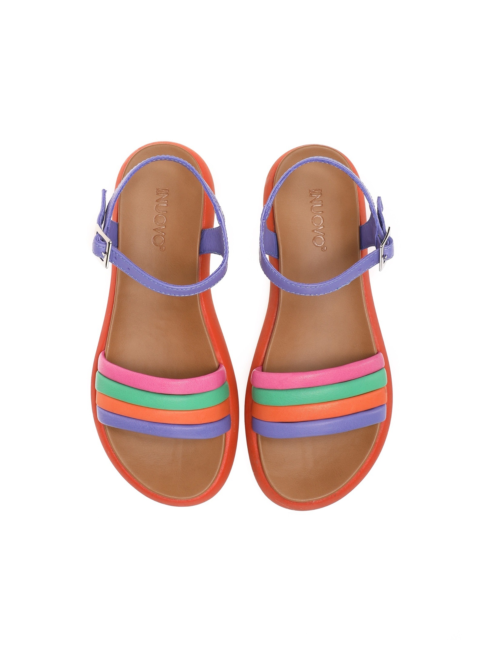 INUOVO Riemchensandale »INUOVO Sandalen Leder«